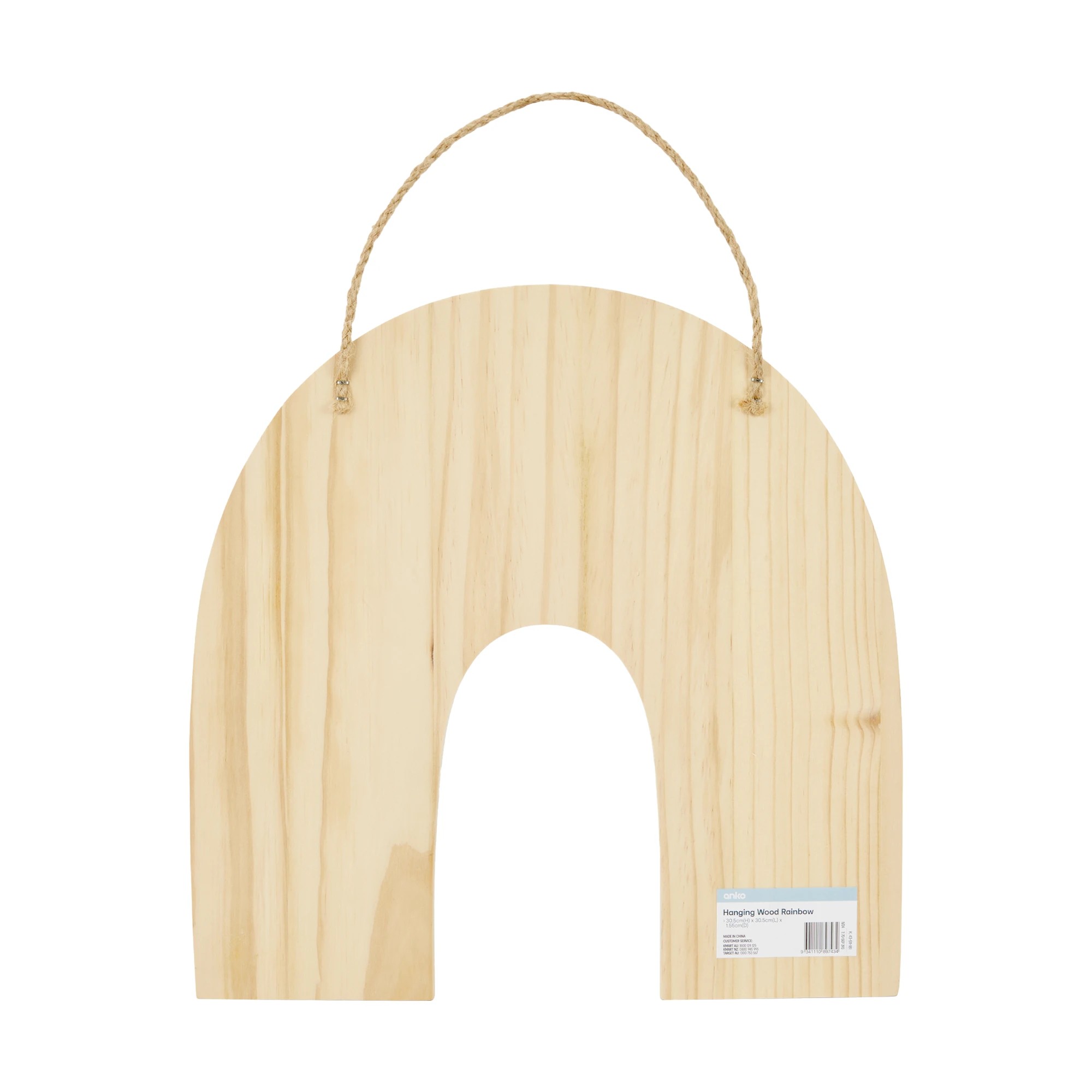 2 Hanging Wood - Rainbow, 2 of 2
