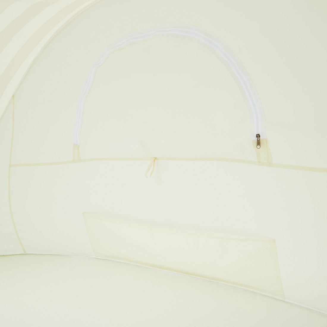 6 Pop-Up Beach Shelter - Natural Stripe, 6 of 7