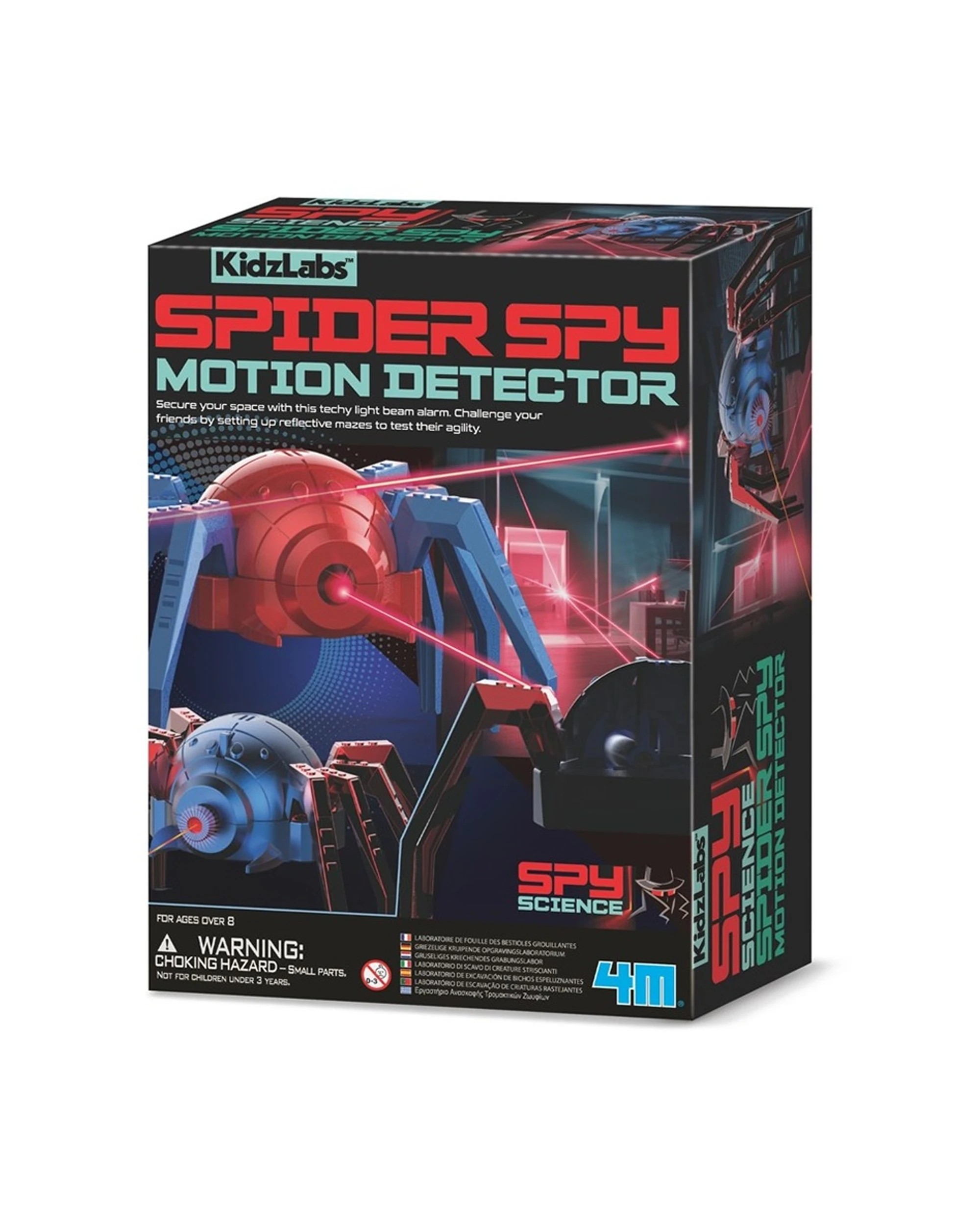 4M Kidzlabs Spider Spy Motion Detector Kids Children STEM Educational ...