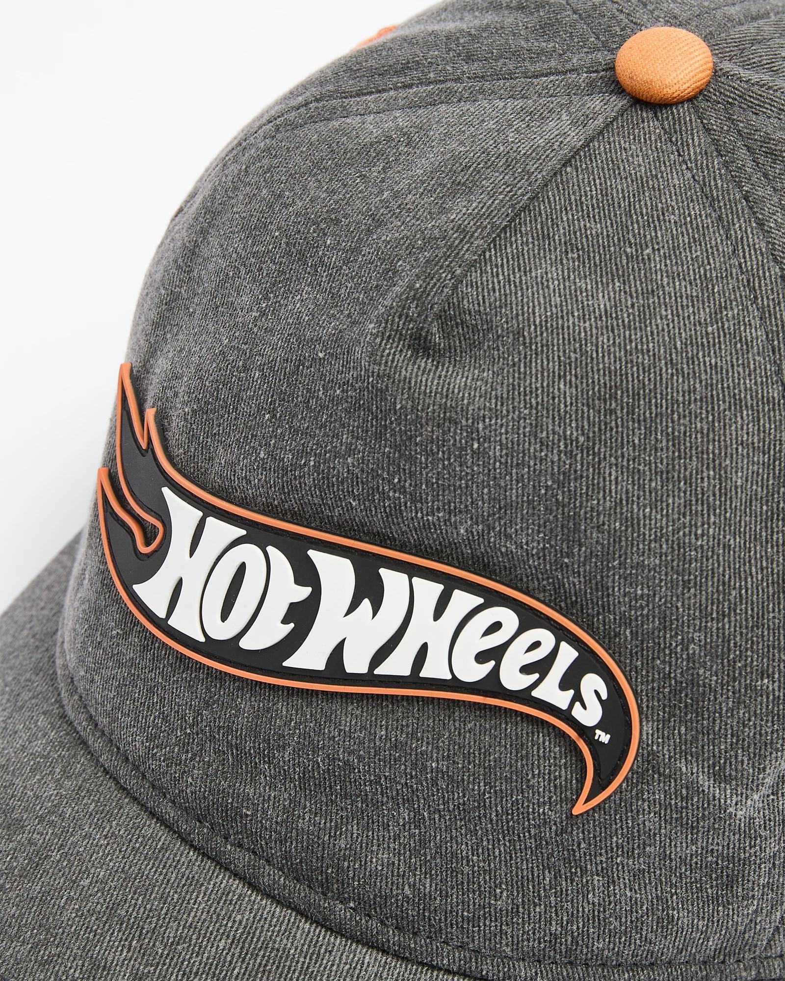 2 Kids Licensed Hot Wheels Cap CHARCOAL HOT WHEELS, 2 of 2