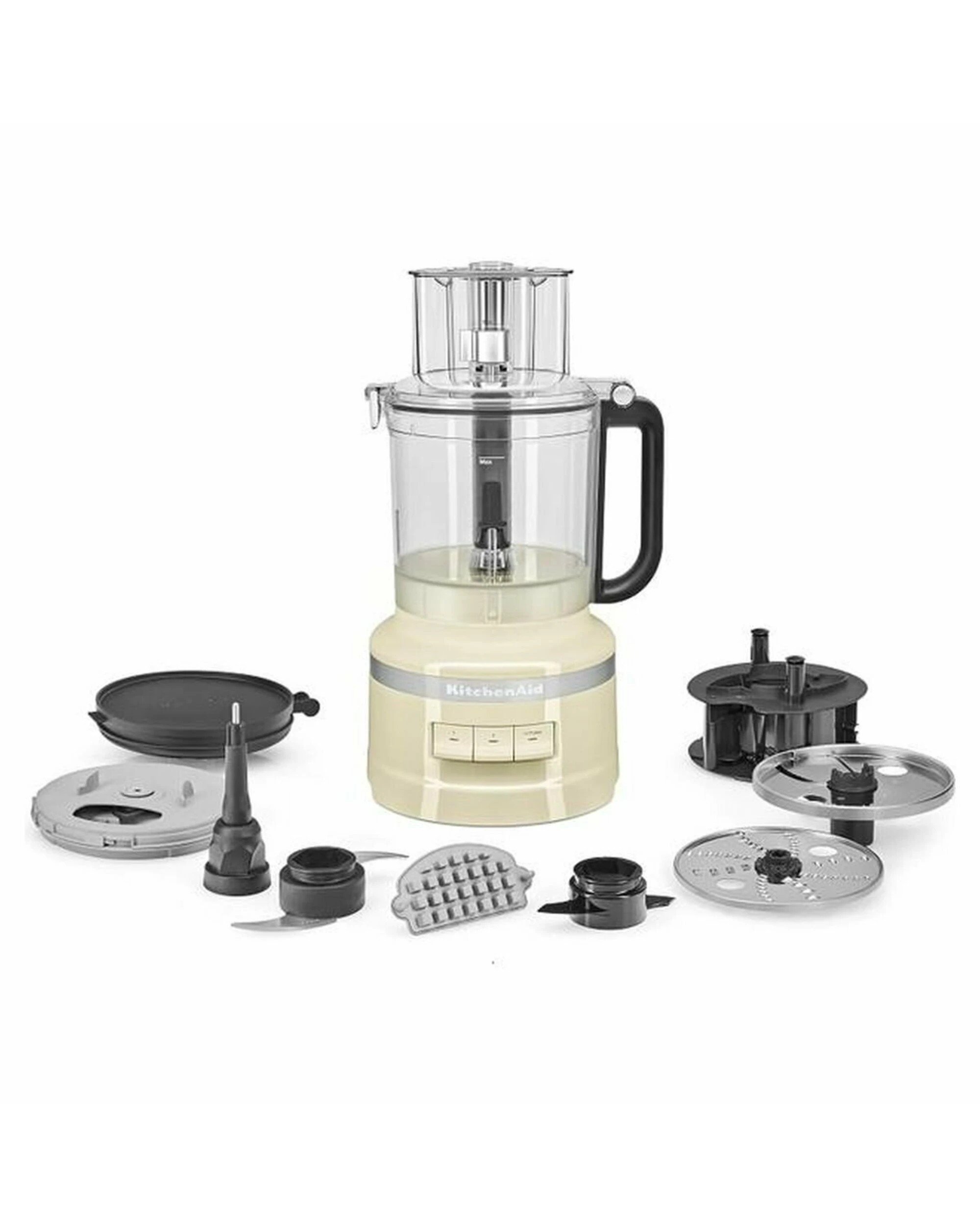 1 KitchenAid 13 Cup Food Processor Cream, 1 of 3