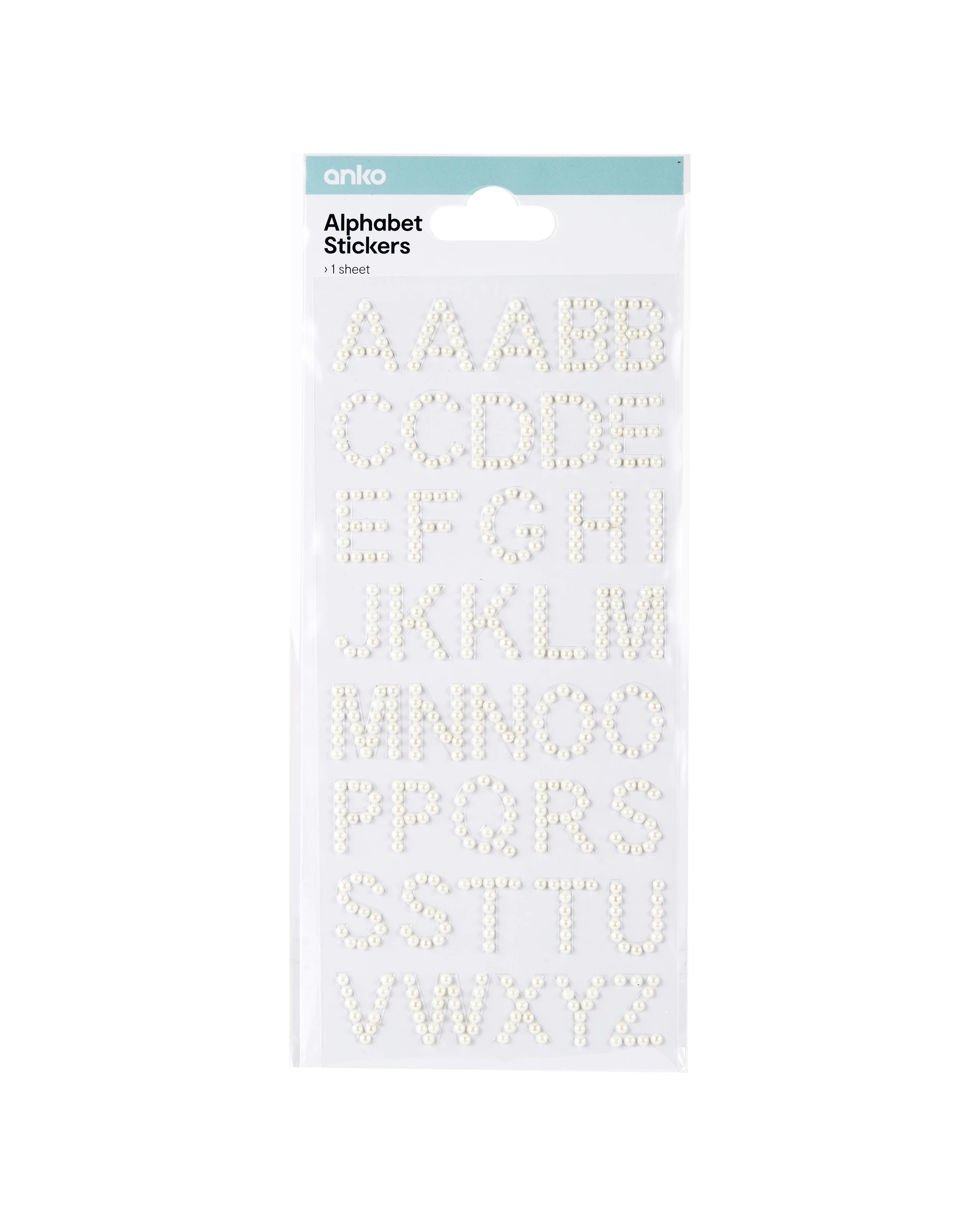 1 Alphabet Stickers, 1 of 2