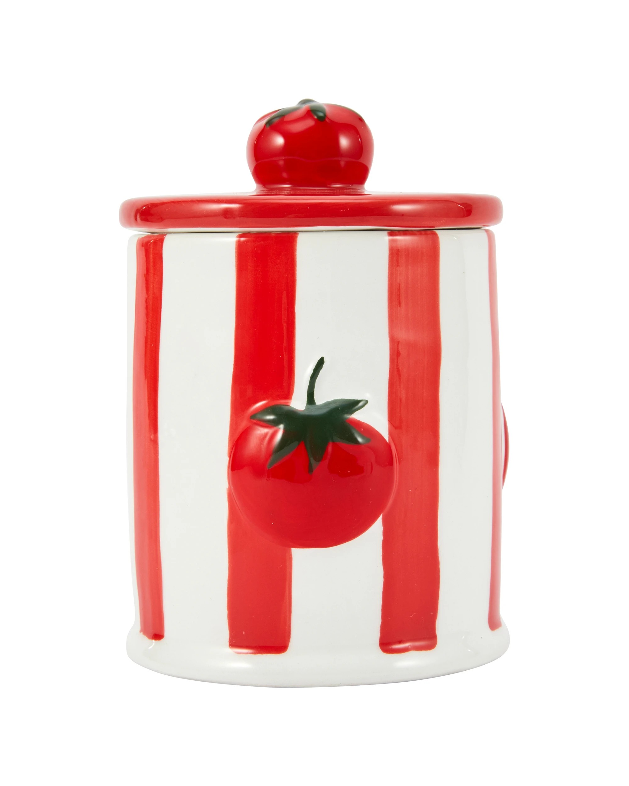 1 Mediterranean Pomodoro Tomato Stripe Candle, 1 of 6