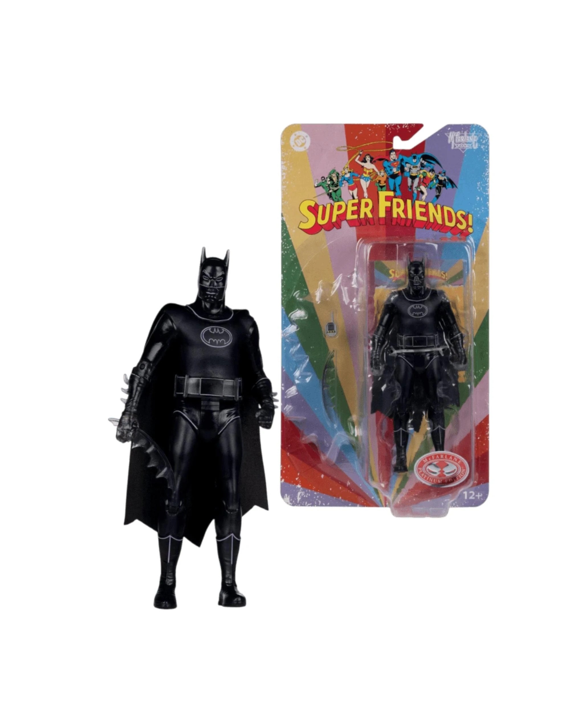 1 DC Comics Retro Super Friends Batman Phantom Zone Red Platinum Edition 6 inch Action Figure, 1 of 7
