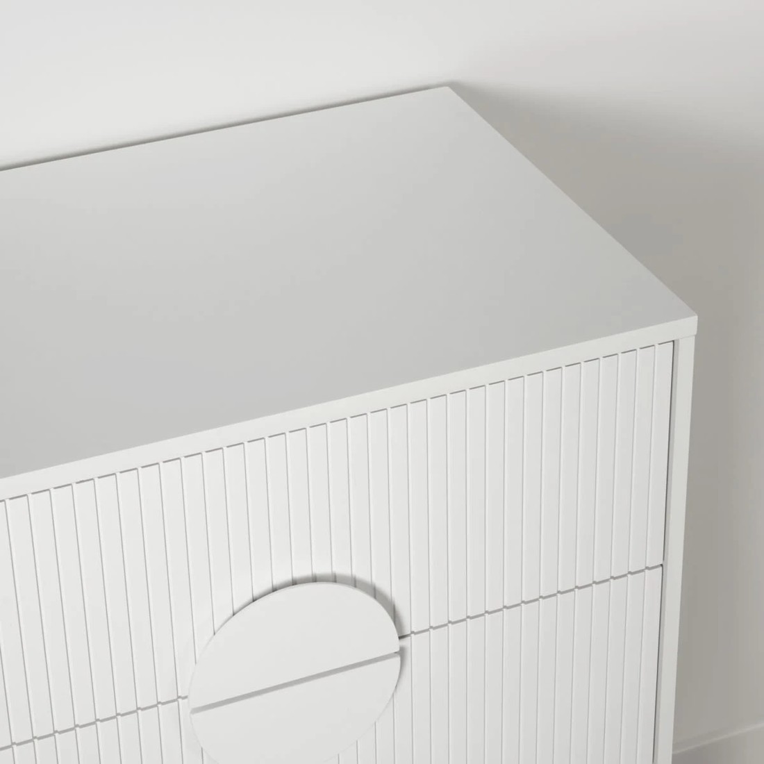 5 Stevie 4 Drawer Chest - White, 5 of 9