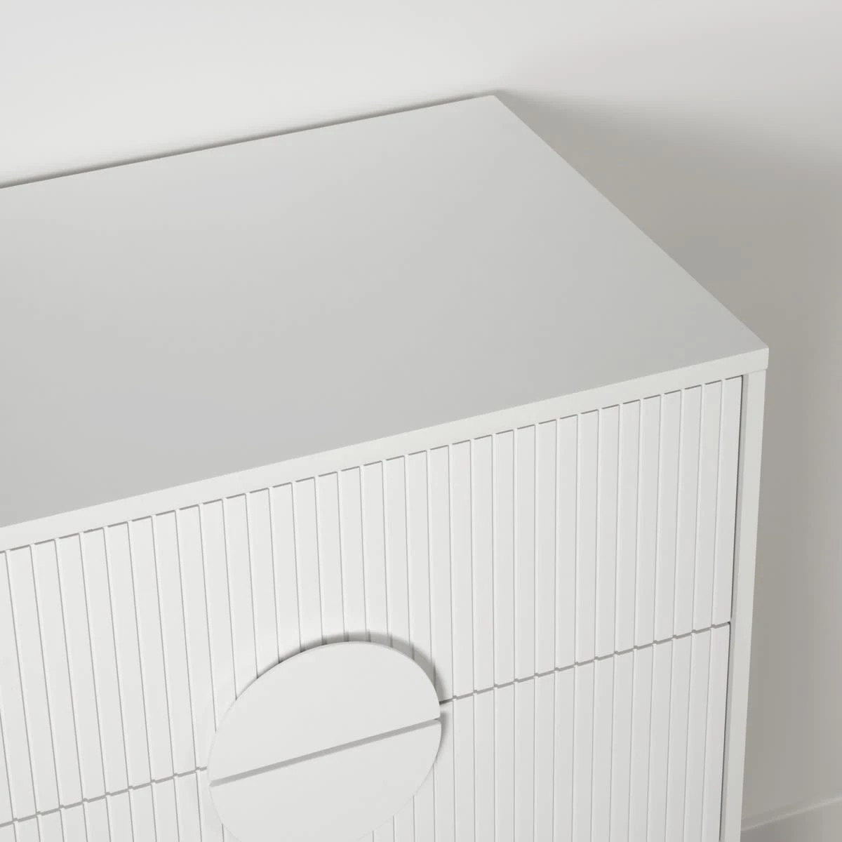 6 Stevie 4 Drawer Chest - White, 6 of 10