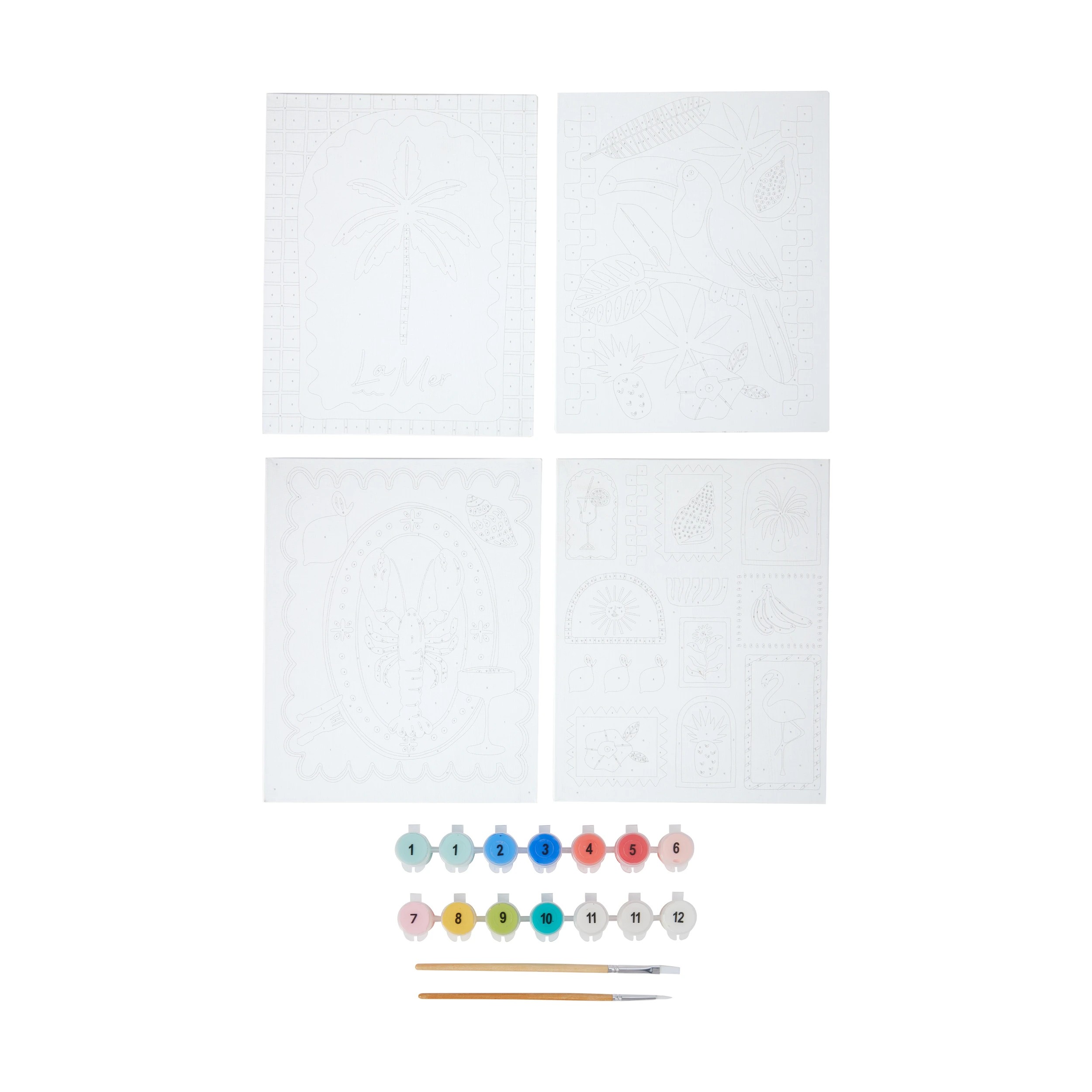 2 Paint by Numbers Art Kit, 2 of 3