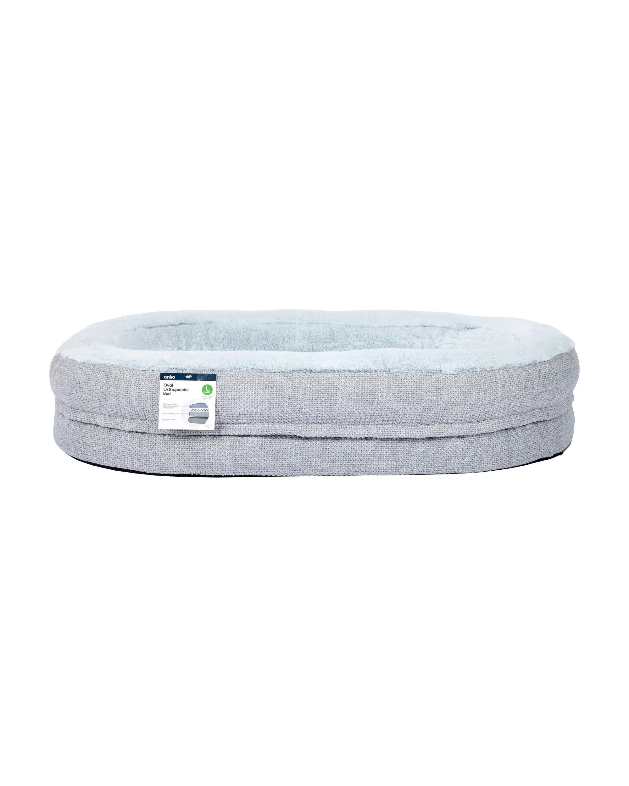 7 Oval Orthopaedic Bed - Large, 7 of 7