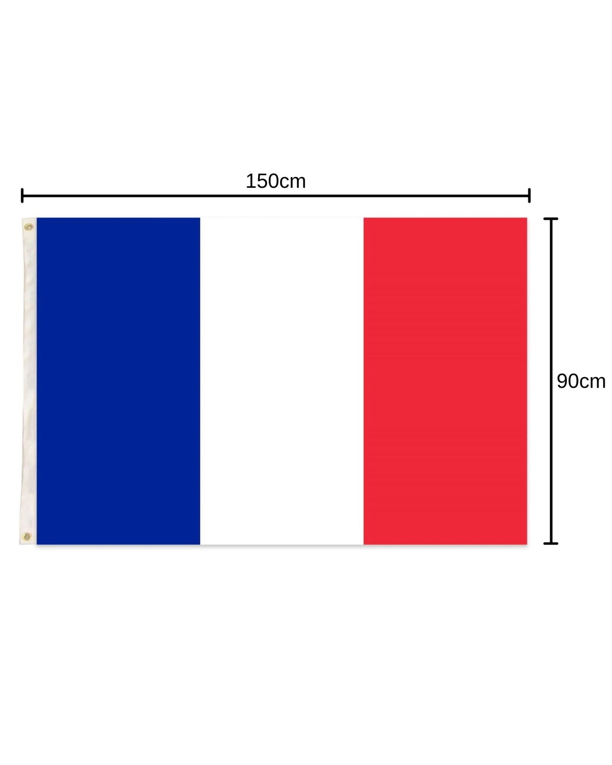 2 Partyrama French Flag 150cm x 90cm, 2 of 2