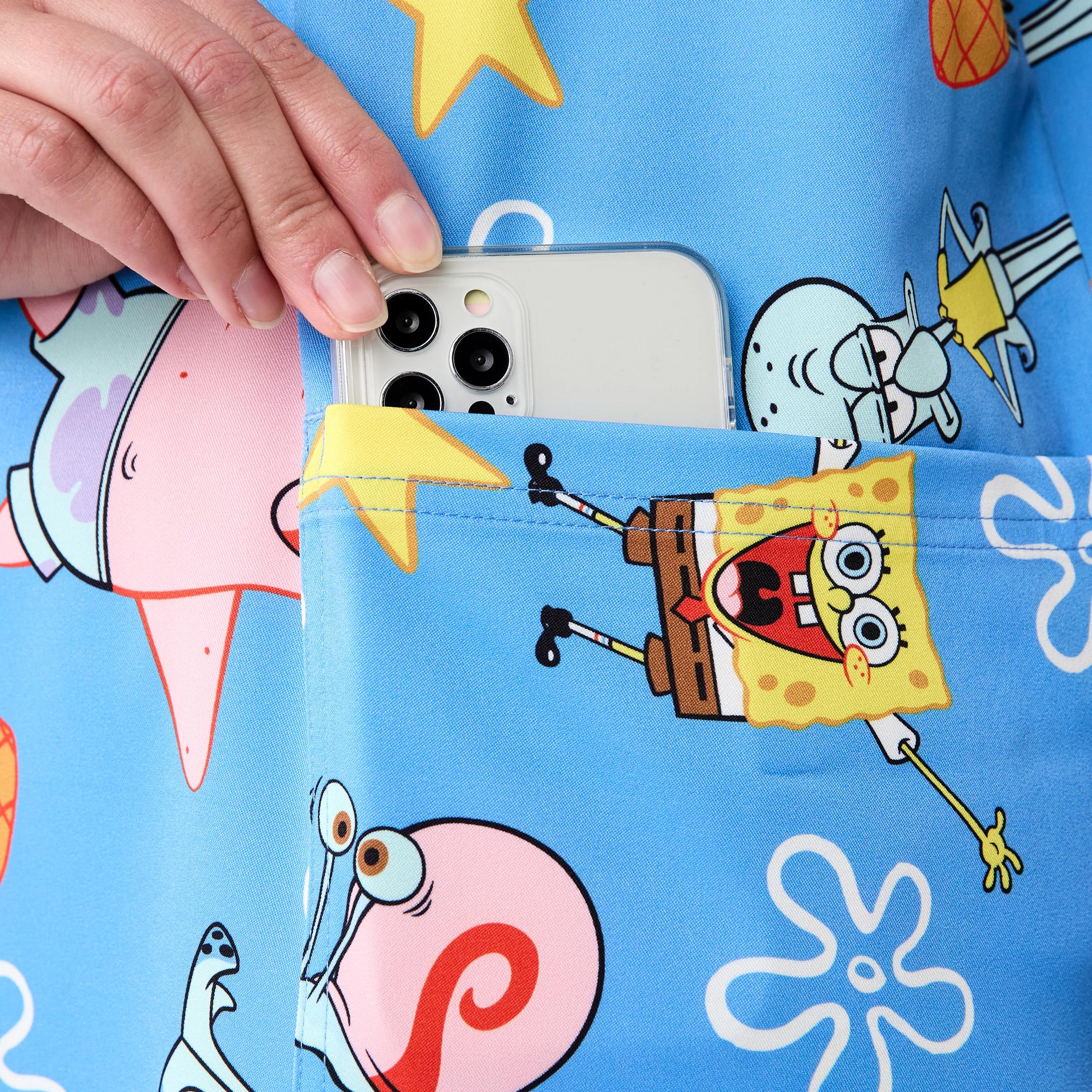 7 Workwear SpongeBob License Scrub Top Spongebob, 7 of 8