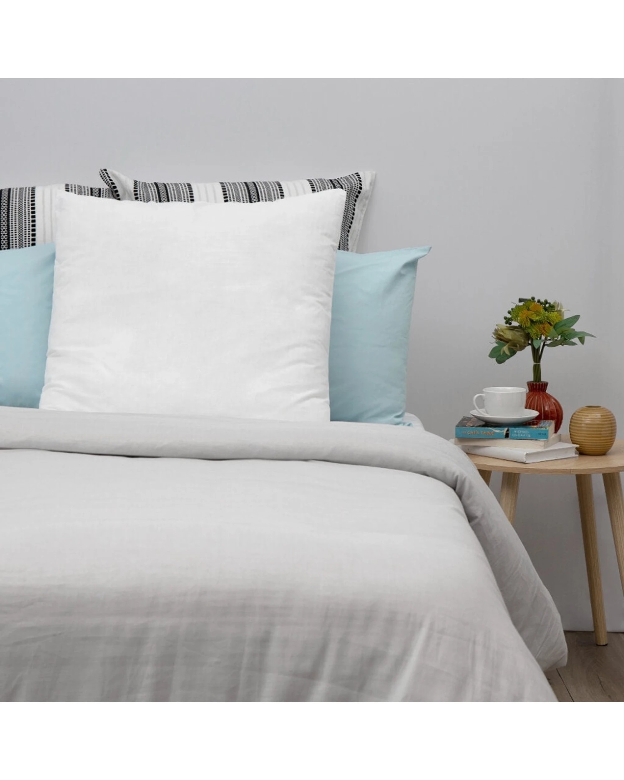 2 Tontine Great Value Euro Firm Pillows 2pc - White, 2 of 4