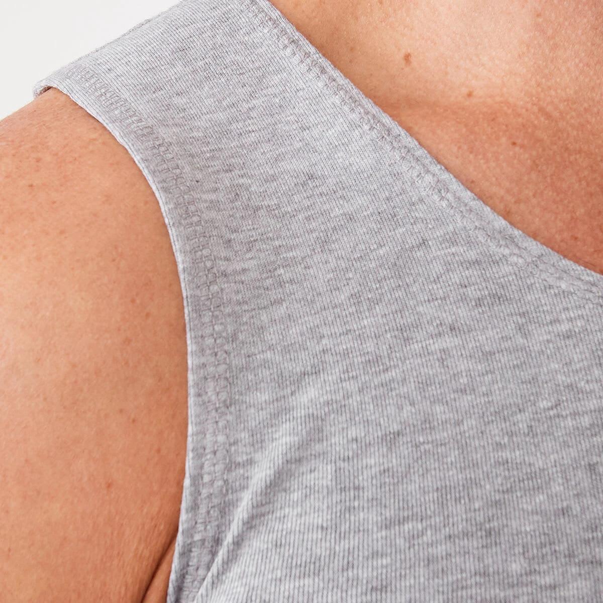 5 3 Pack Singlets GREY MARLE, 5 of 7