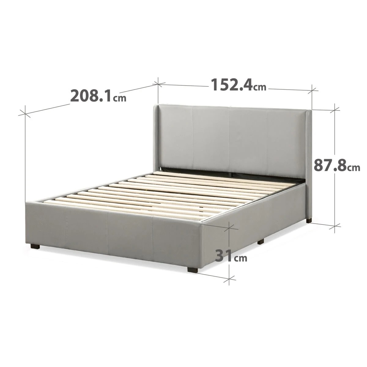 9 Gas Lift Queen Bed, 9 of 9