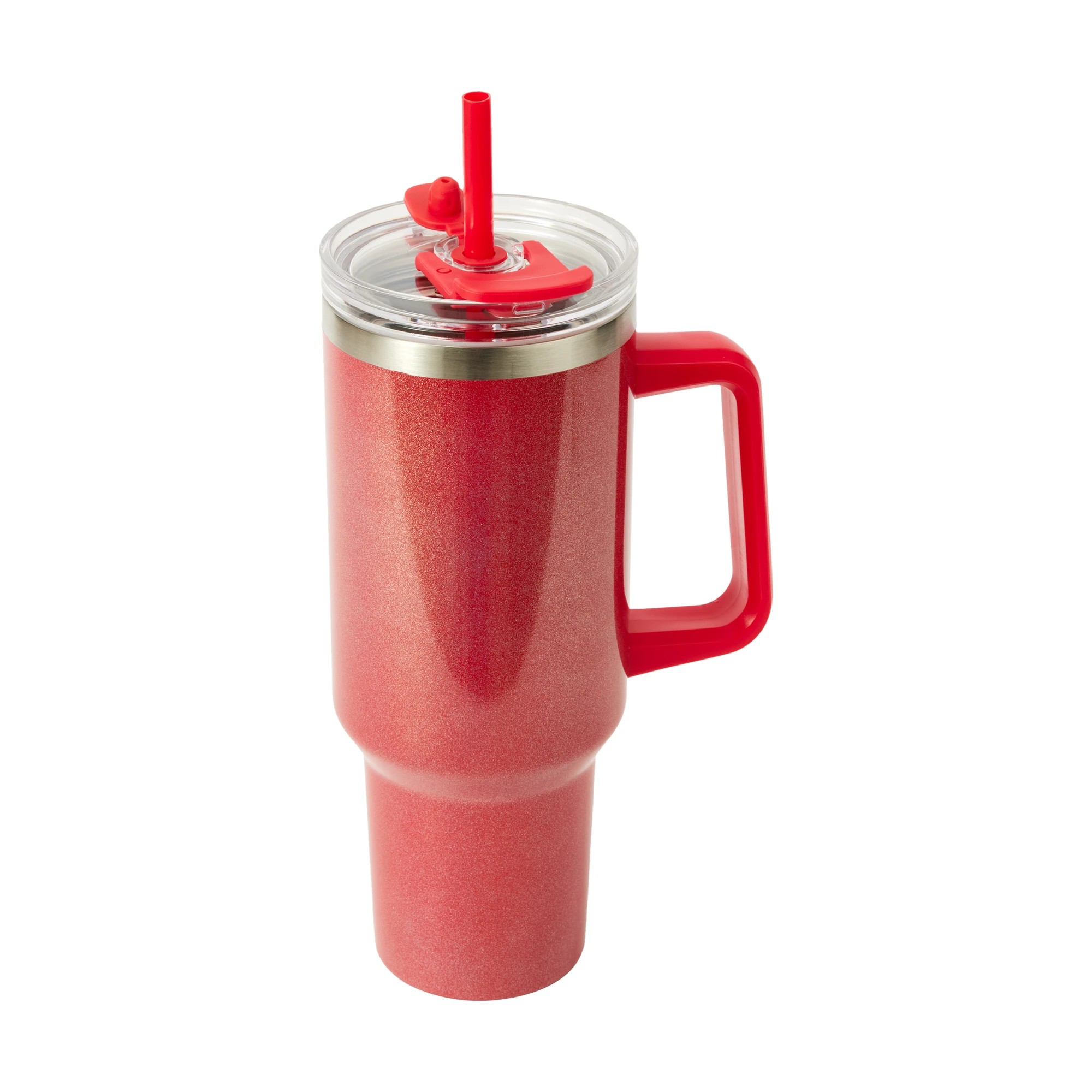 1 1.18L Pearl Red Jumbo Tumbler with Handle, 1 of 7