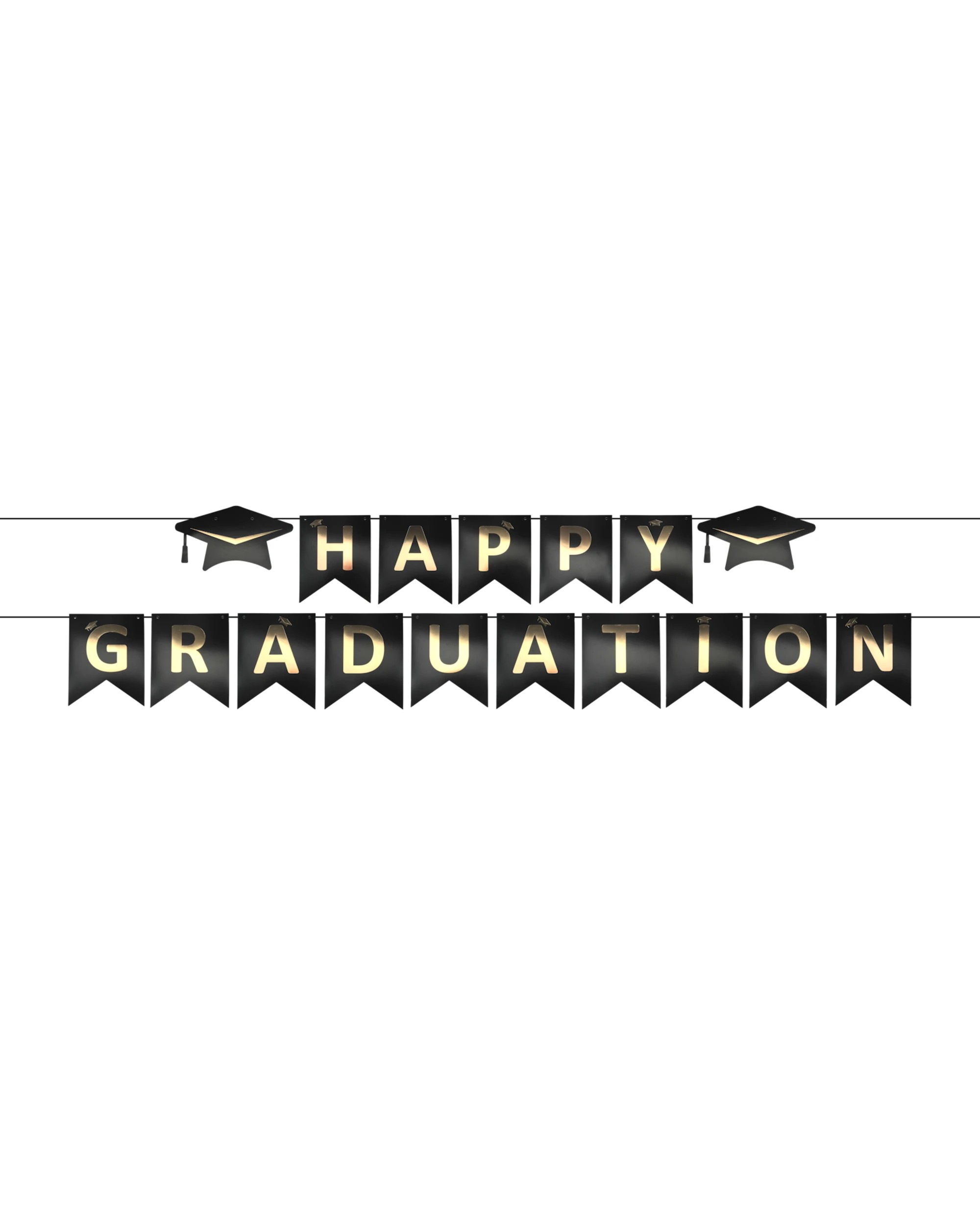 1 Party Maker Happy Graduation Pennant Banner 4.5m, 1 of 1