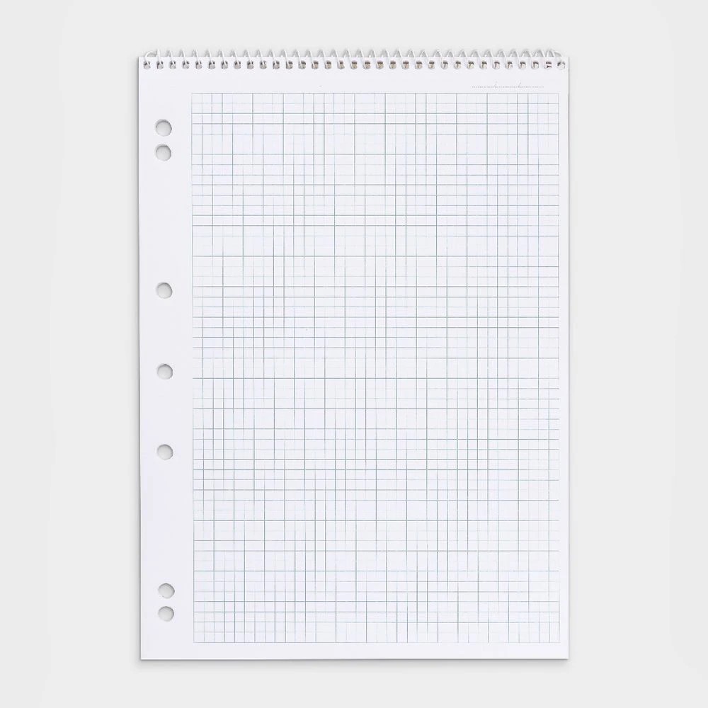 2 Spirax No. 585 A4 Graph Pad 5mm 30 Sheet, 2 of 3