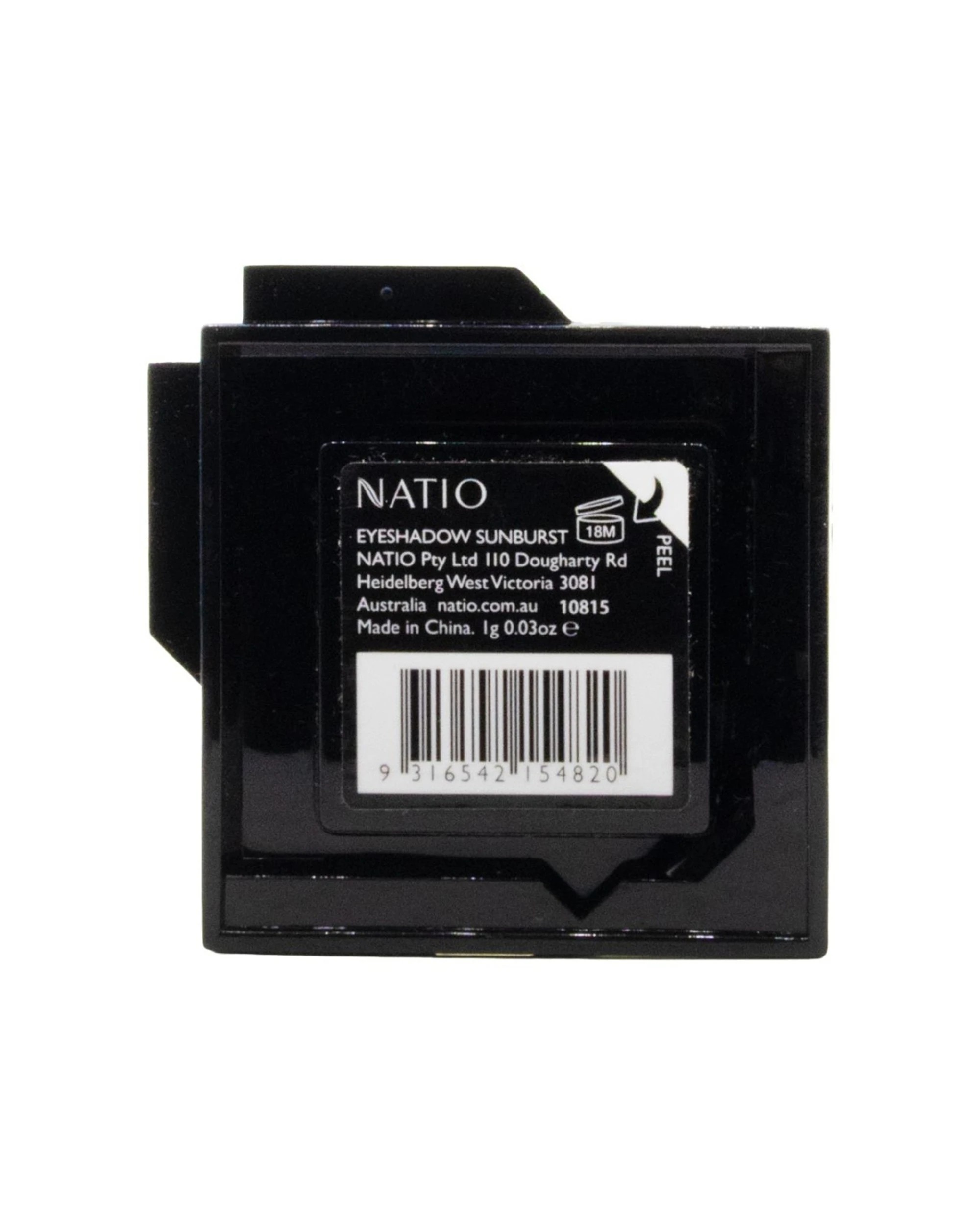 3 Natio 3PK Eyeshadow Single Colour Compact Makeup Product Sunburst 1g - Brown, 3 of 3