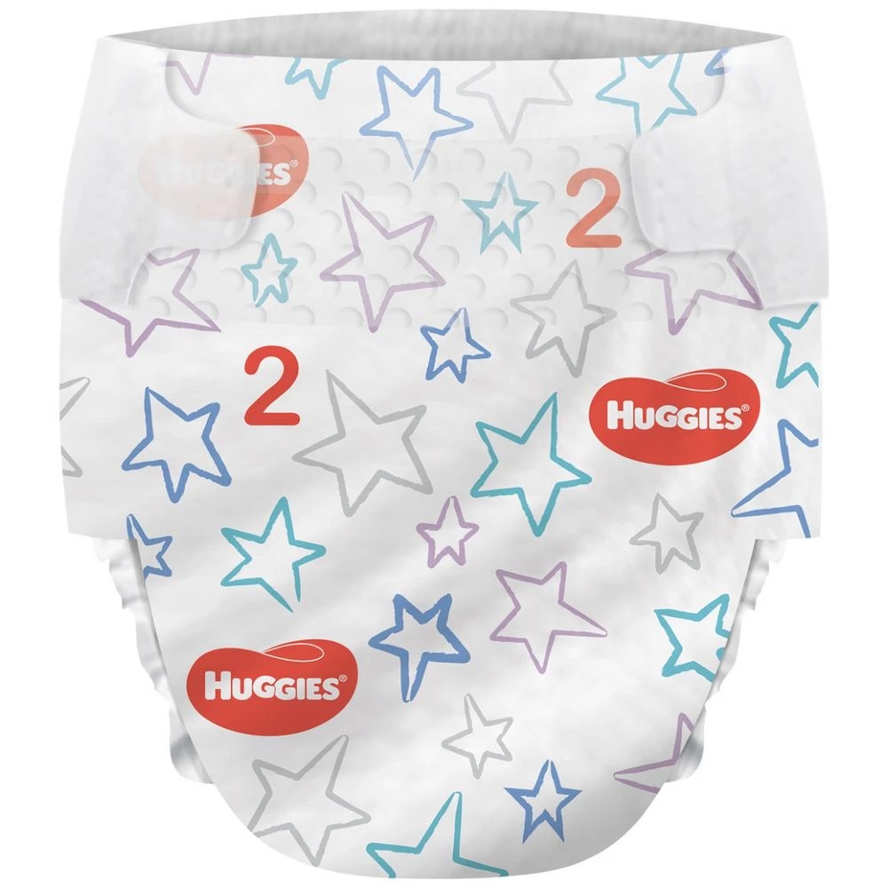 4 Huggies Essentials Nappies Infant Size 2 54 Pack, 4 of 10