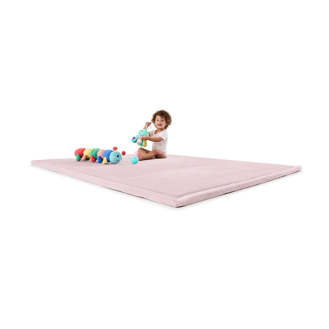 1 Soft Play Mat - Pink, 1 of 6