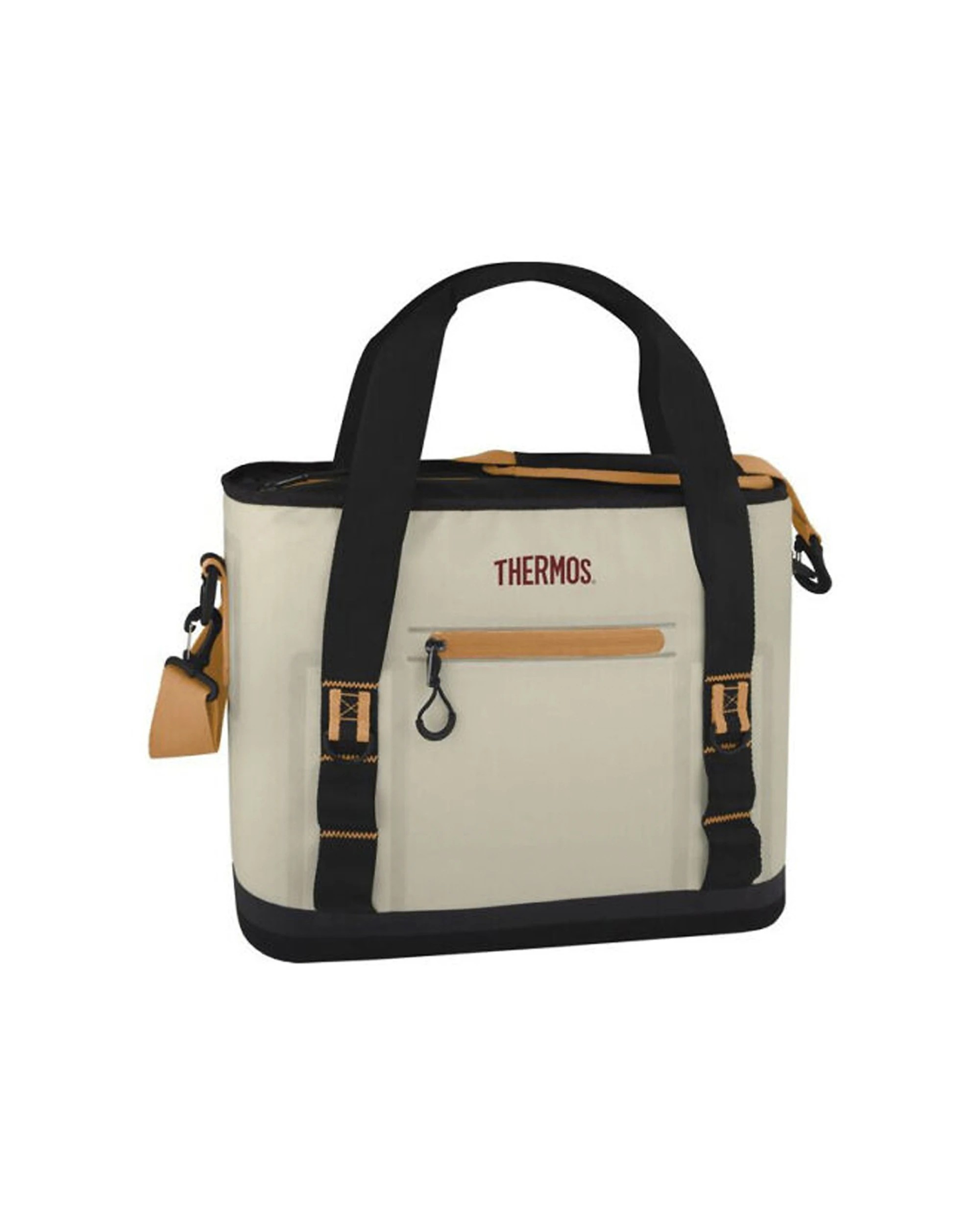 1 Thermos Trailsman 24 Can Portable Cooler With Adjustable Strap And Pocket - Beige, 1 of 3