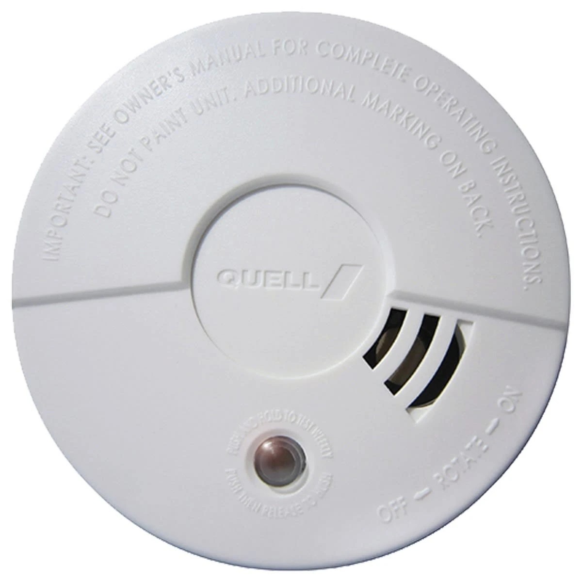 2 Quell Q301 Photoelectric 9V Smoke Alarm, 2 of 2
