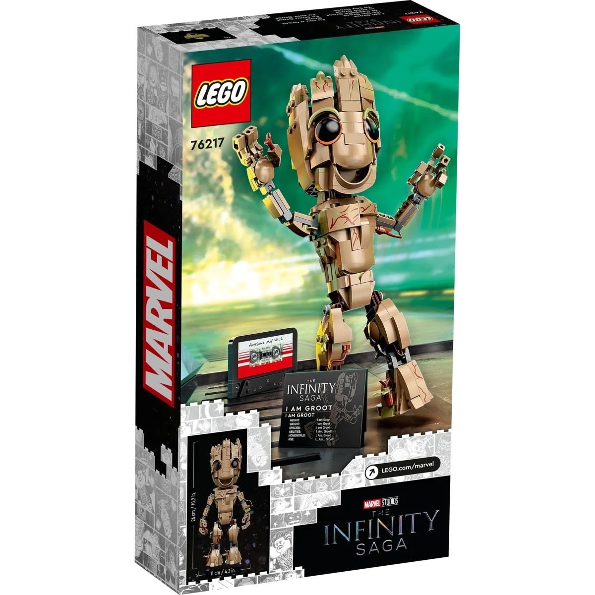 11 LEGO Marvel Avengers Movie 4 I am Groot 76217, 11 of 11