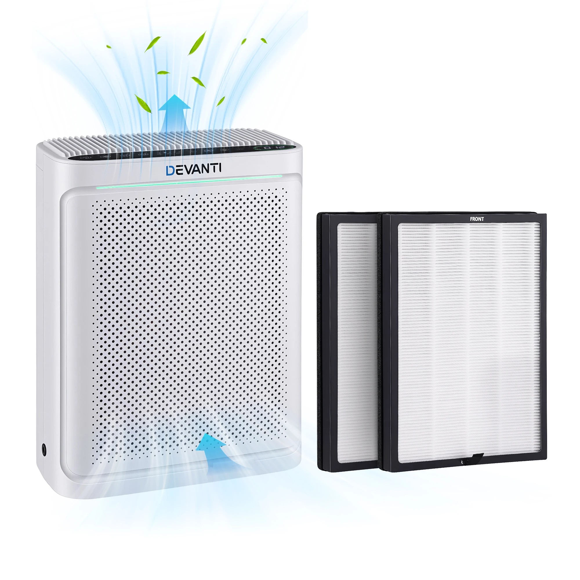 3 Devanti Air Purifier With Spare Filter - Multi, 3 of 9