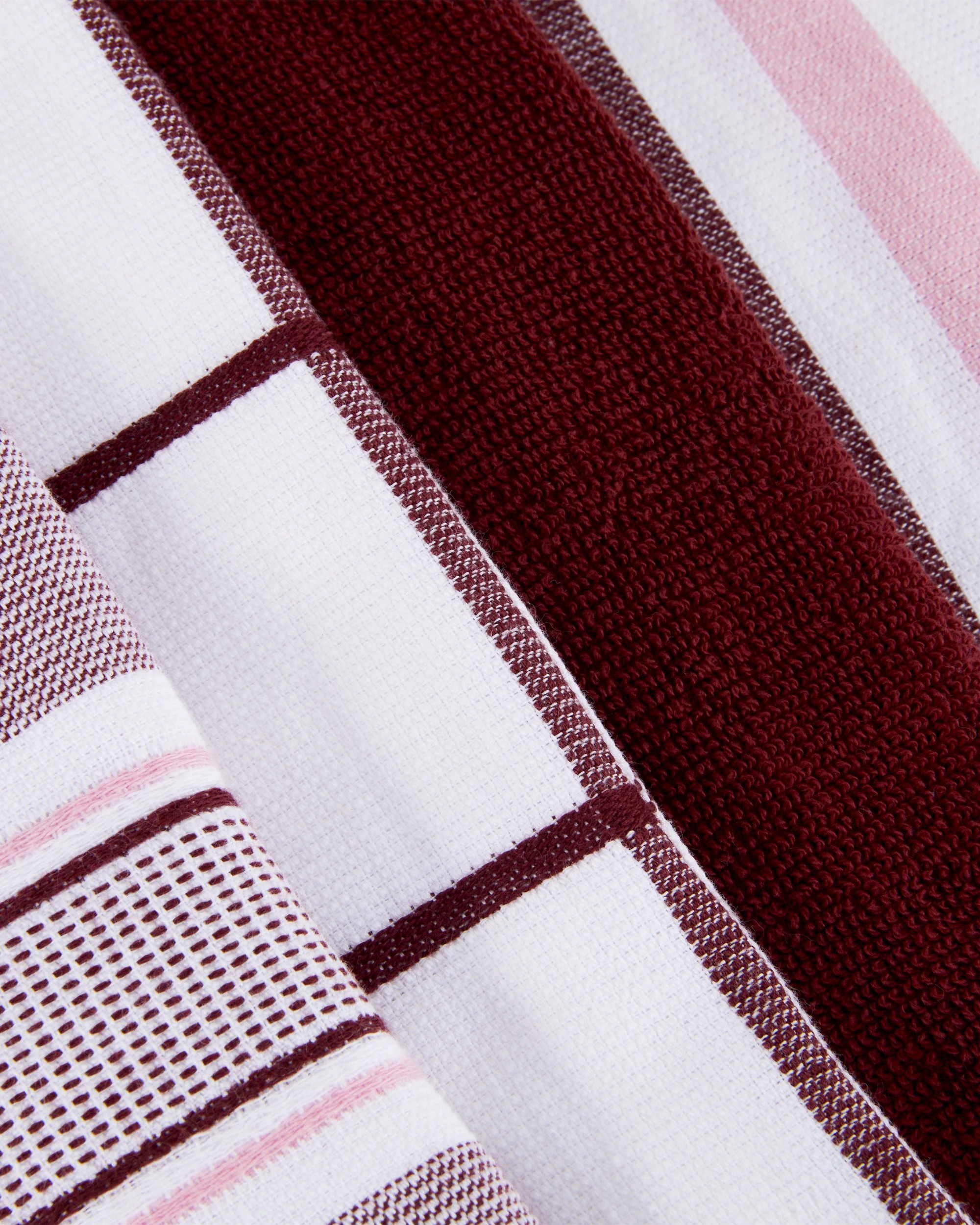 2 4 Pack Port Linear Terry Tea Towels, 2 of 7