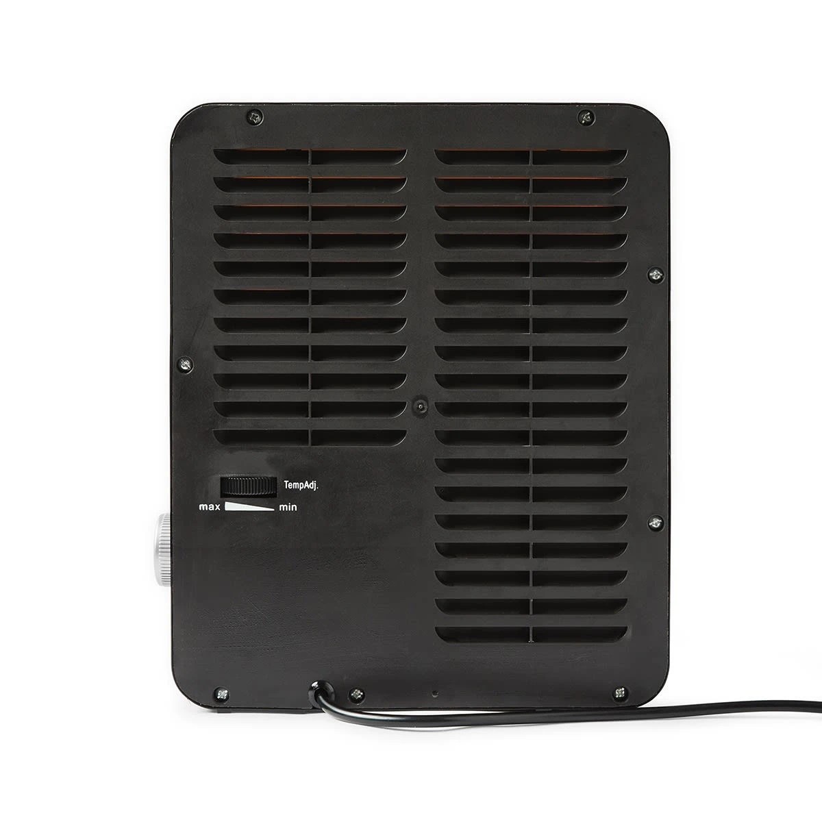 5 Modern Fireplace Heater - Black, 5 of 8
