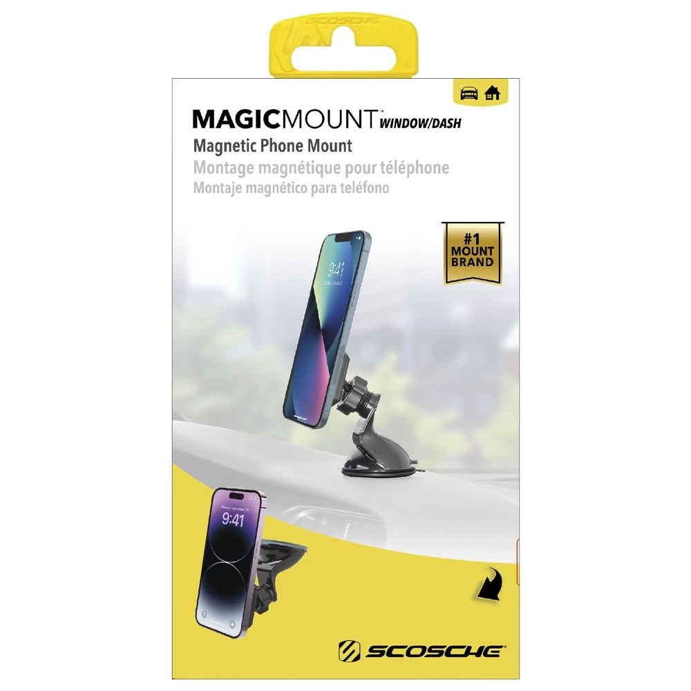 7 Scosche Magnetic Window And Dash Mount Short Stem Black, 7 of 7