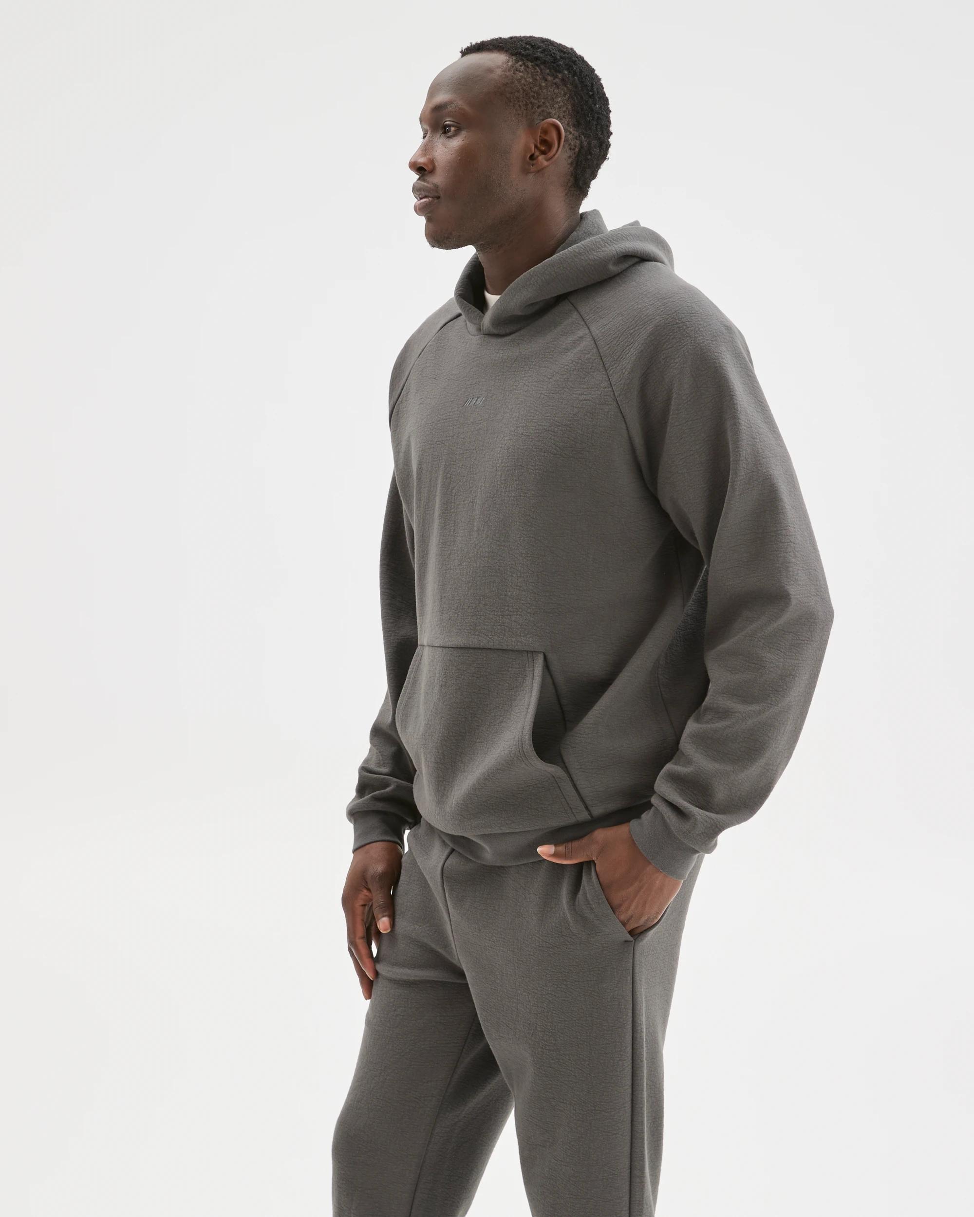 3 Target Active Active Crinkle Textured Hoodie CHARCOAL, 3 of 6