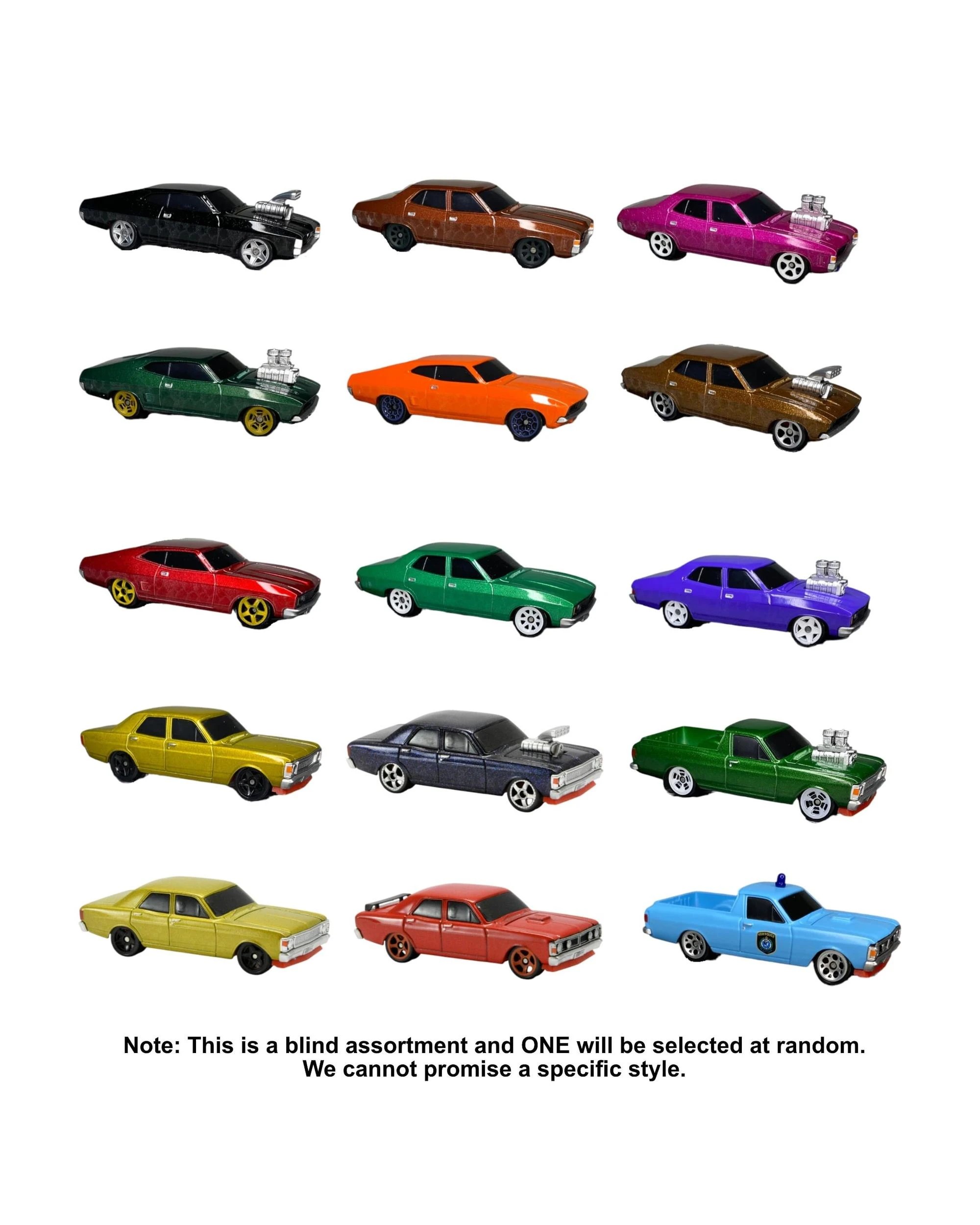 4 Oz Wheels Redbellies Mystery Box 1:64 Scale Diecast Vehicle Blind Box, 4 of 5