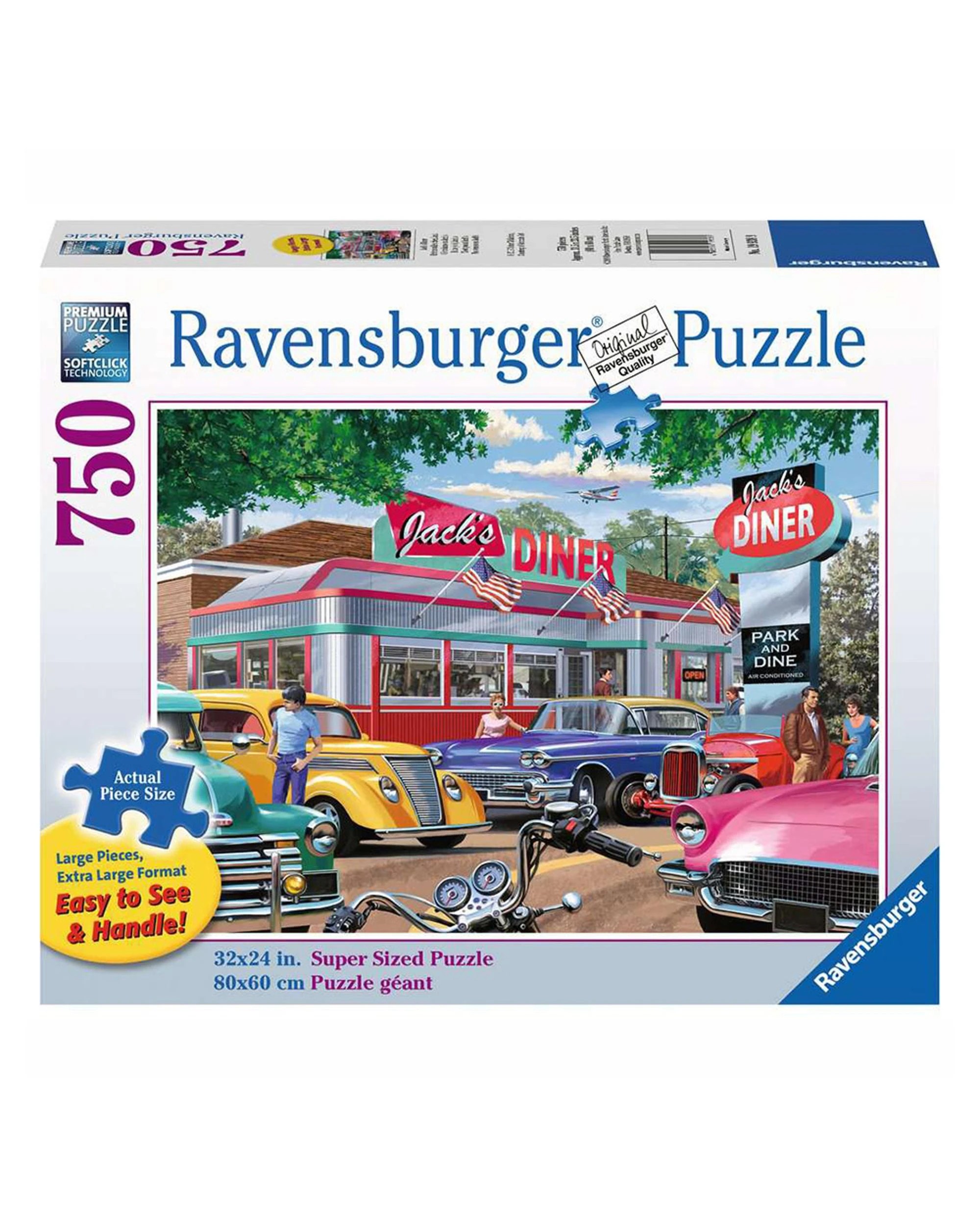1 Ravensburger Meet You at Jacks 750 Piece Large Format Jigsaw Puzzle, 1 of 1