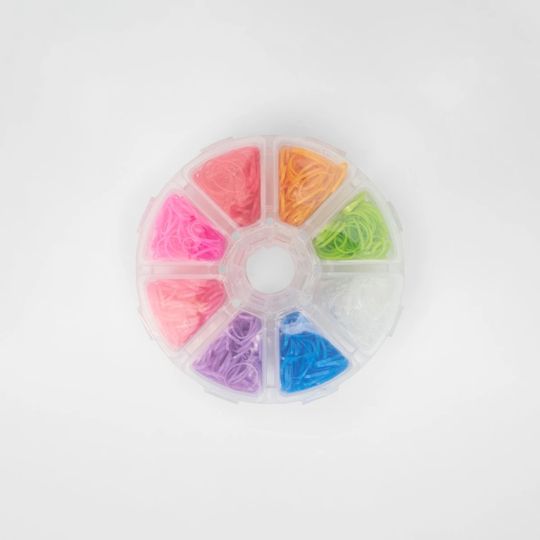 1 OXX Haircare 800 Pack Polybands - Rainbow, 1 of 3