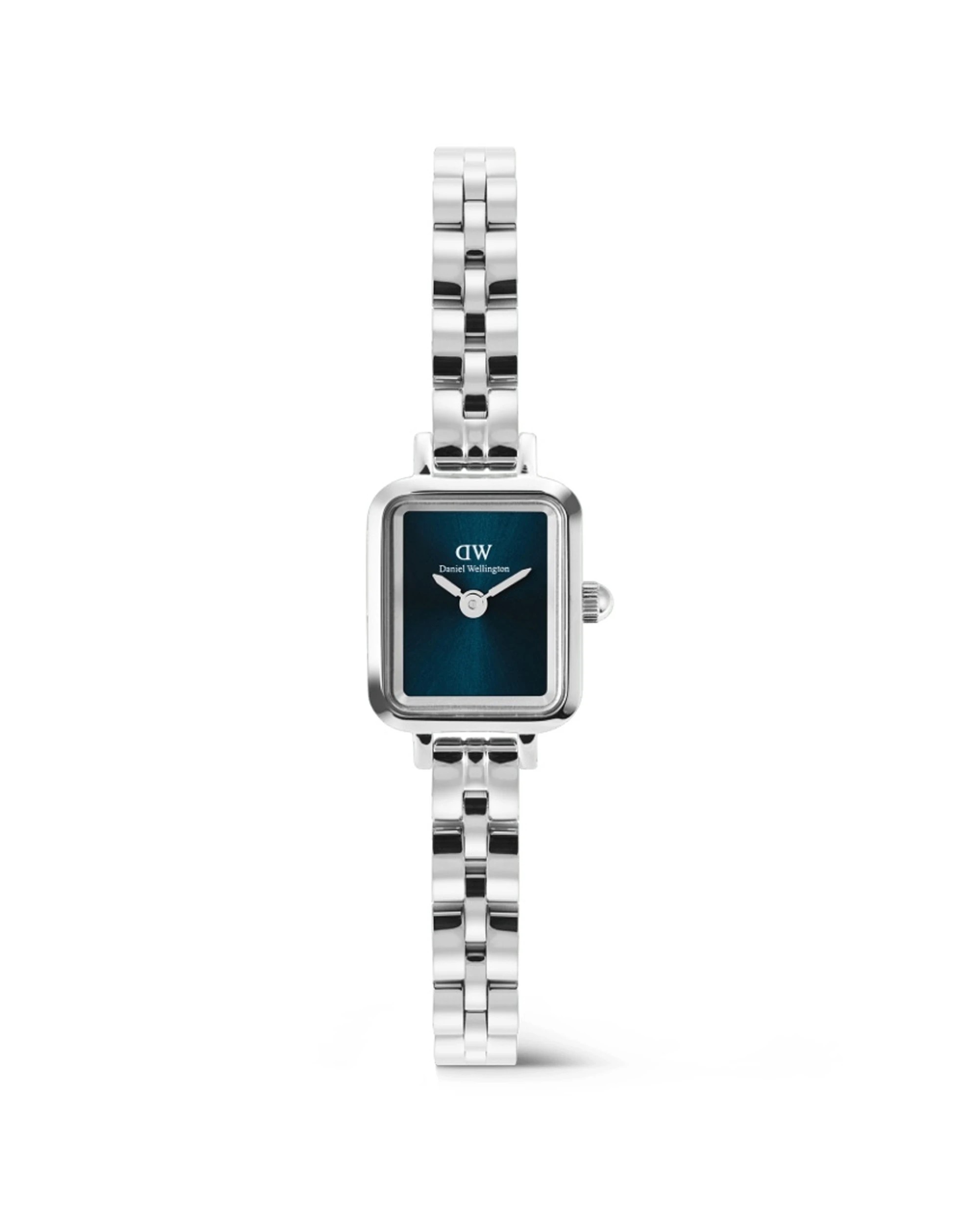 1 Daniel Wellington Quadro Mini Arch 3-Link Arctic Sunray Silver Watch 15.4x18.2mm, 1 of 6