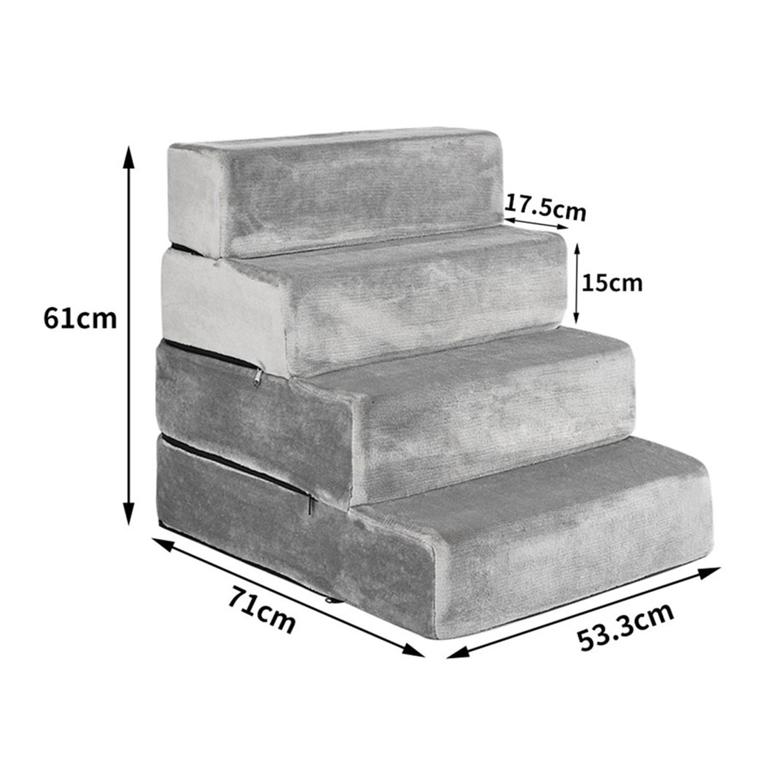 6 Pawz 4 Steps Pet Stairs Xxl, 6 of 7