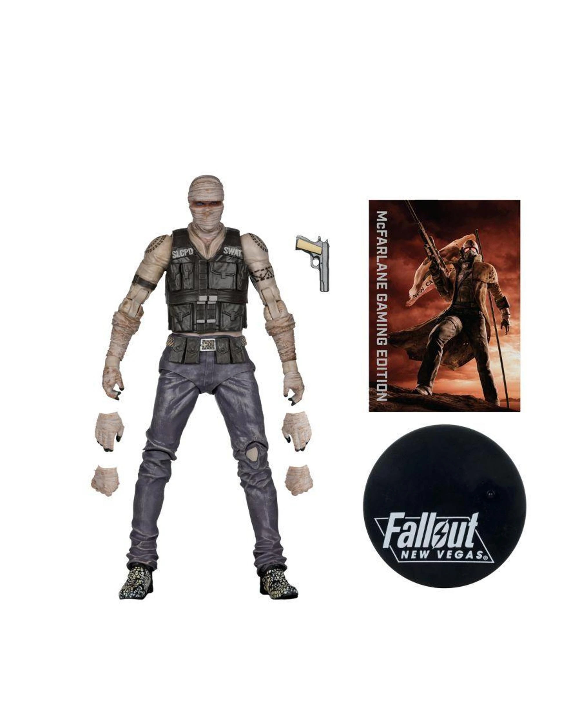 6 McFarlane Fallout New Vegas Joshua Graham Gaming Edition 7 inch Figure, 6 of 9