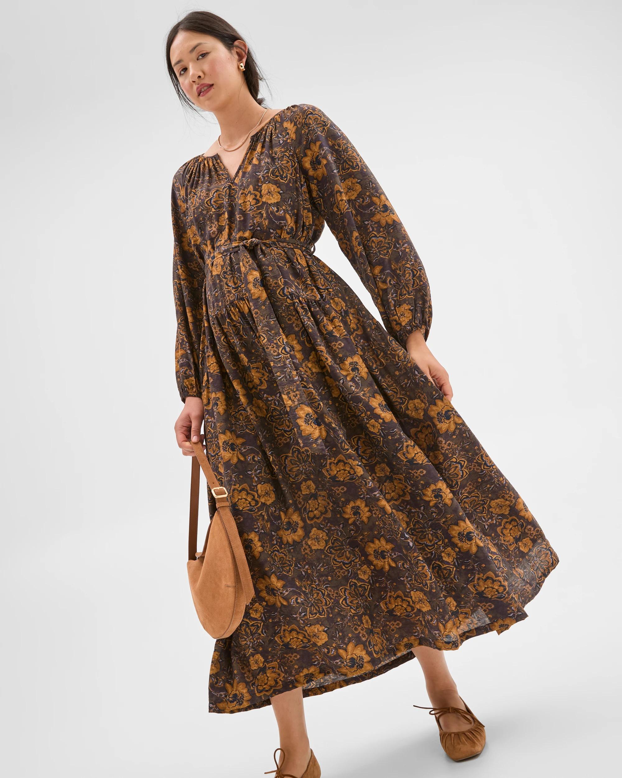 3 Target Woman Drop Waist Maxi Dress PAISLEY, 3 of 7