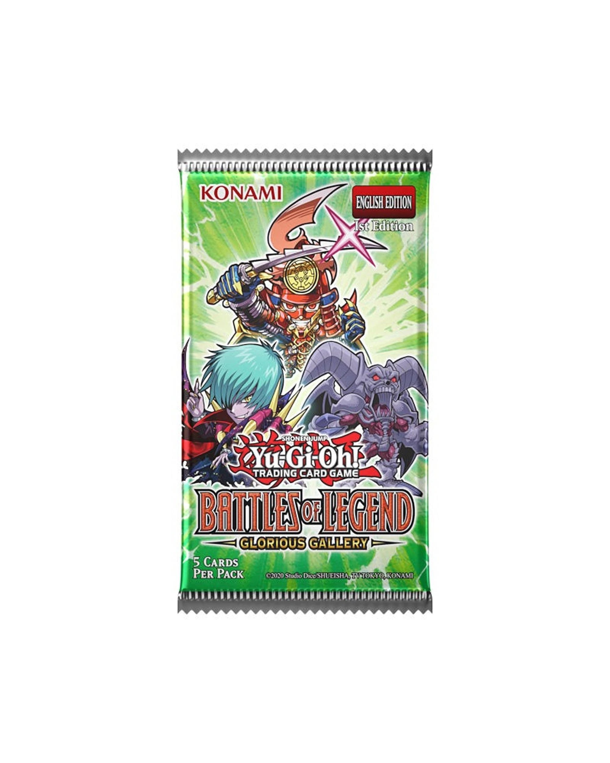 3 Yu-Gi-Oh! TCG: Battles of Legend Glorious Gallery 3 Booster Tuckbox, 3 of 3
