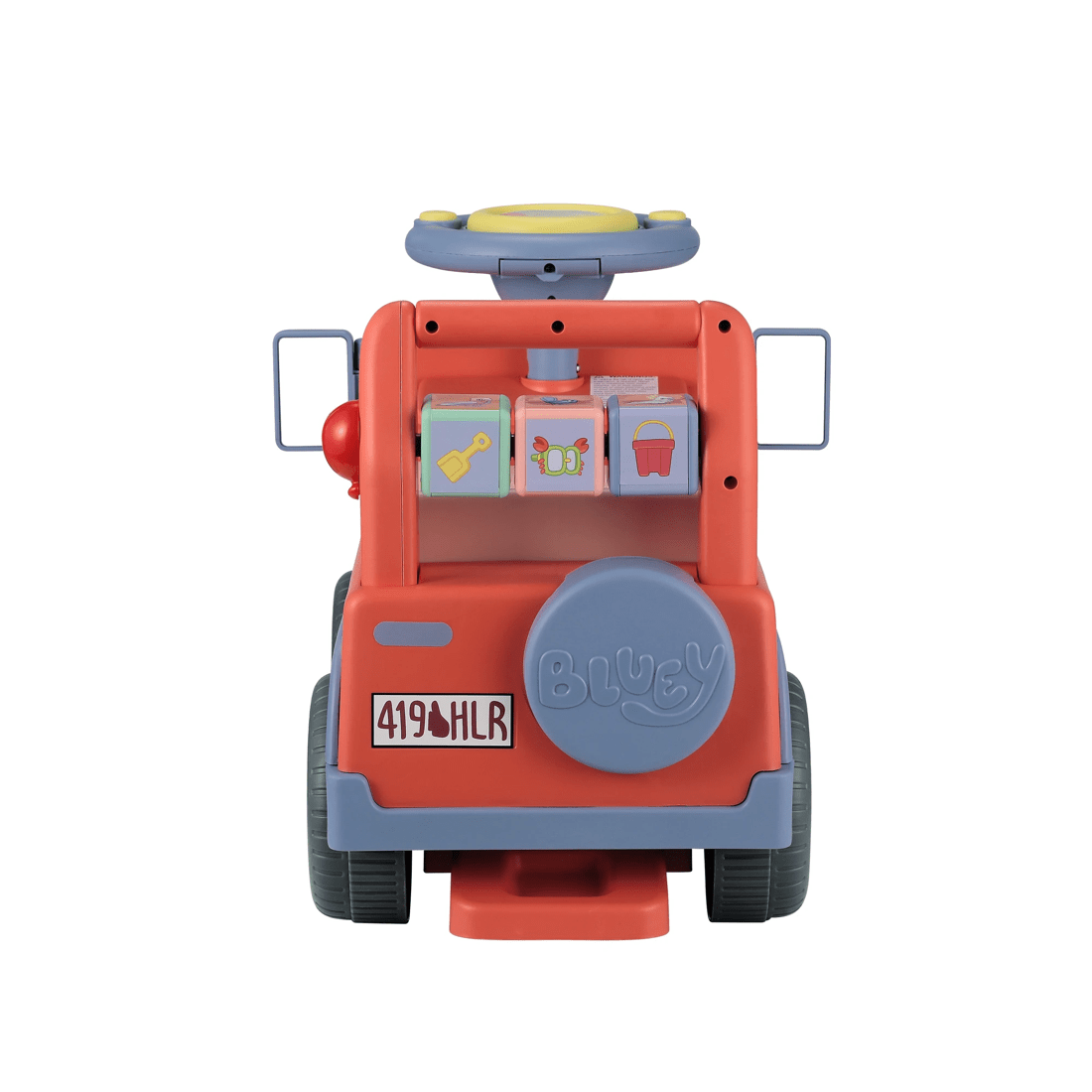 6 Bluey Foot-to-floor Ride-on Toy
 - Red, 6 of 9