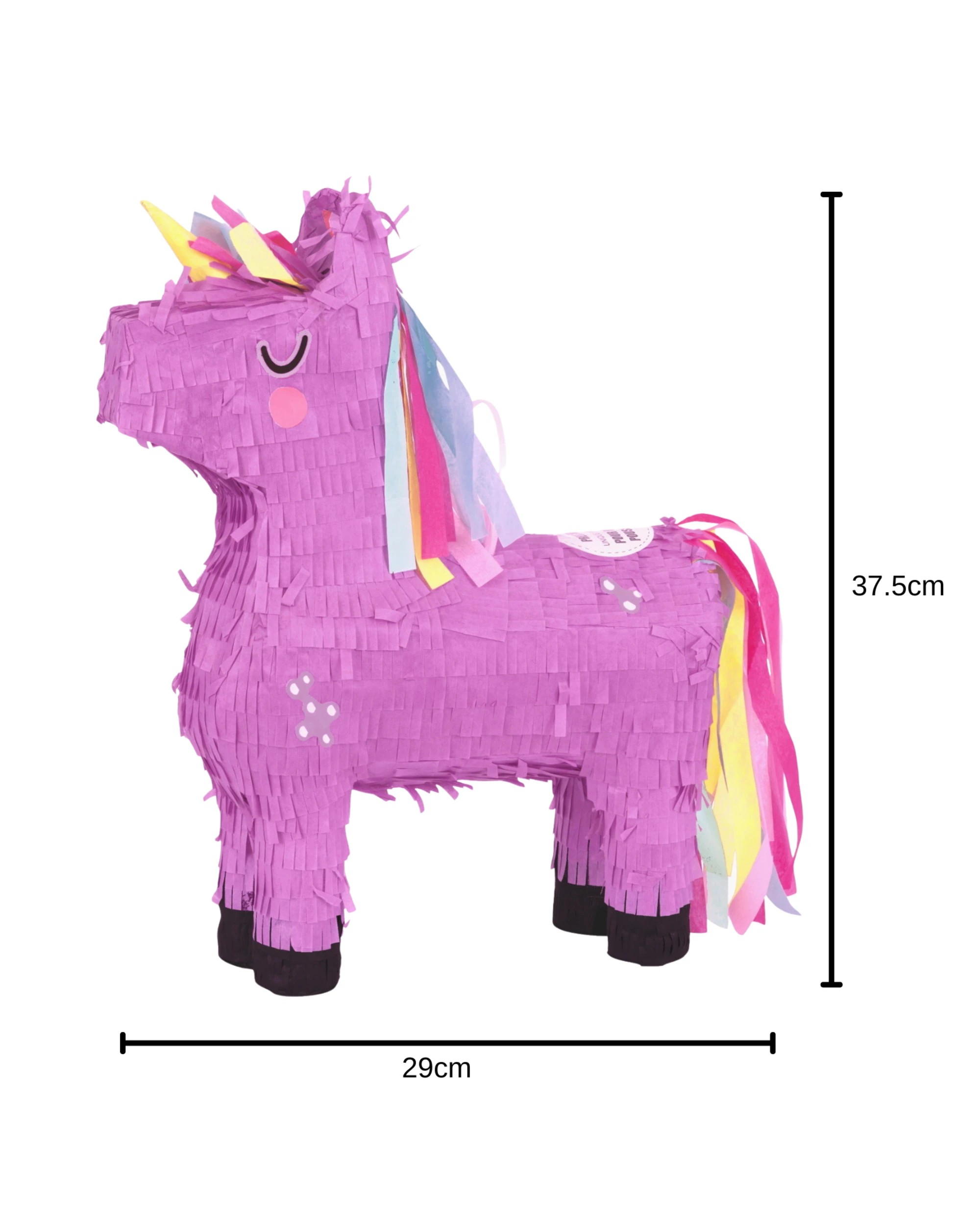2 Unique Mini Fuchsia Unicorn Pinata, 2 of 2
