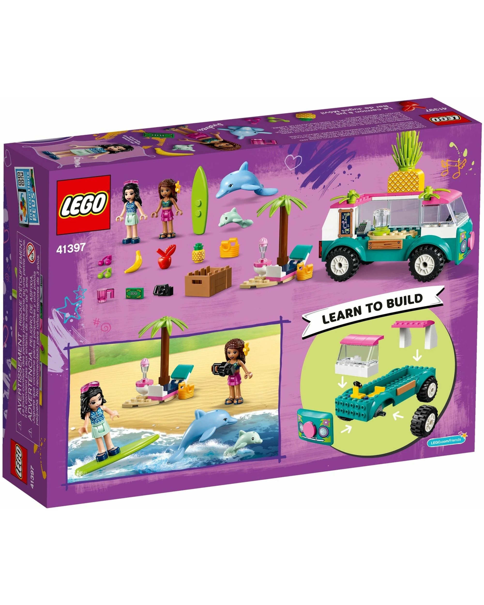 4 LEGO 41397 Friends Juice Truck Playset with Mini-Dolls, 4 of 4
