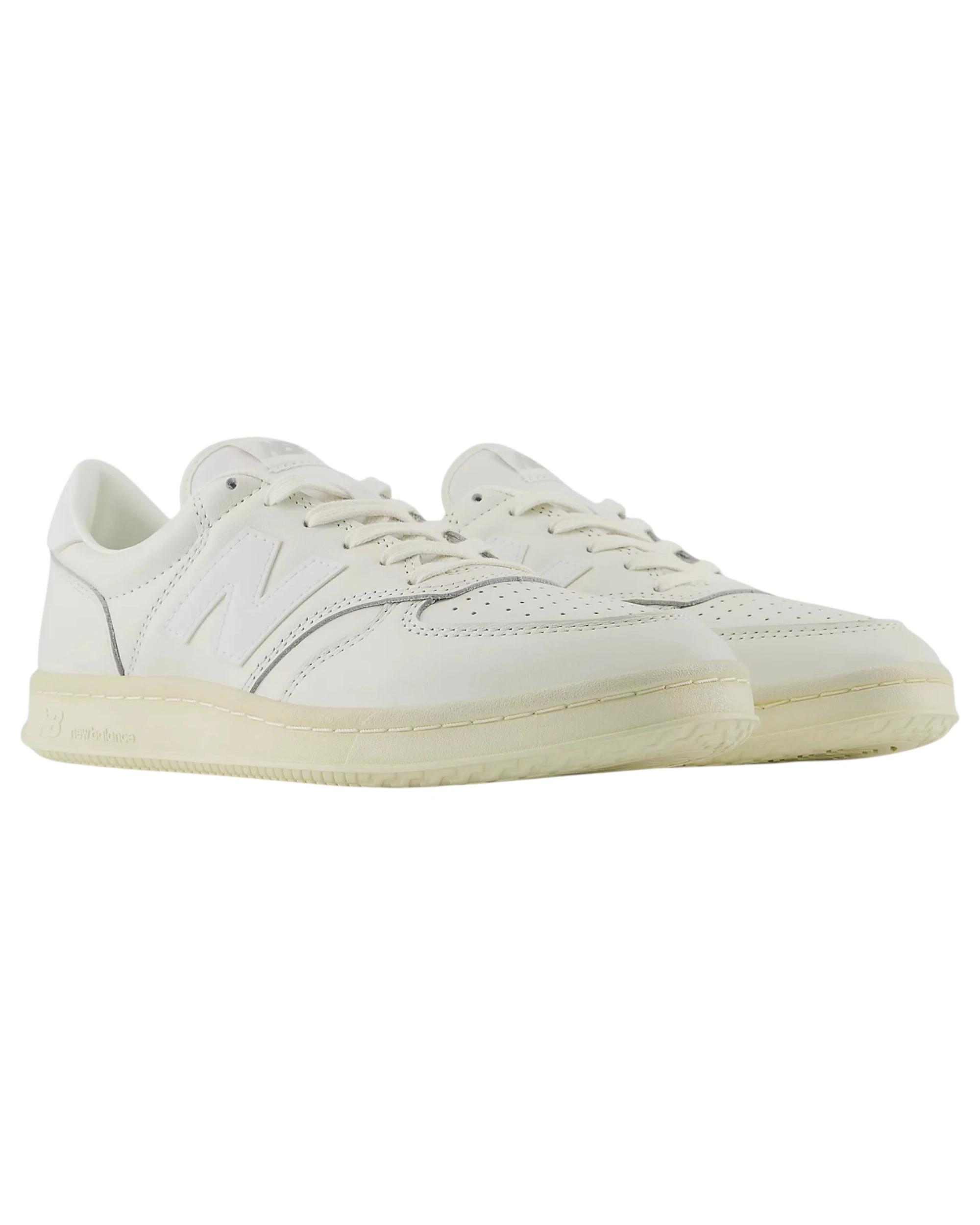 4 New Balance Mens T500 White Athletic Shoes WHITE, 4 of 6