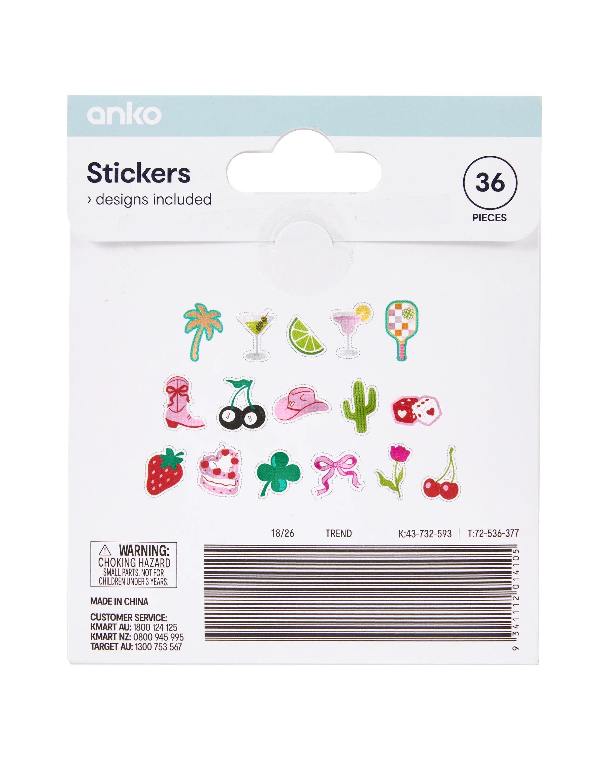 4 36 Piece Stickers - Trend, 4 of 4