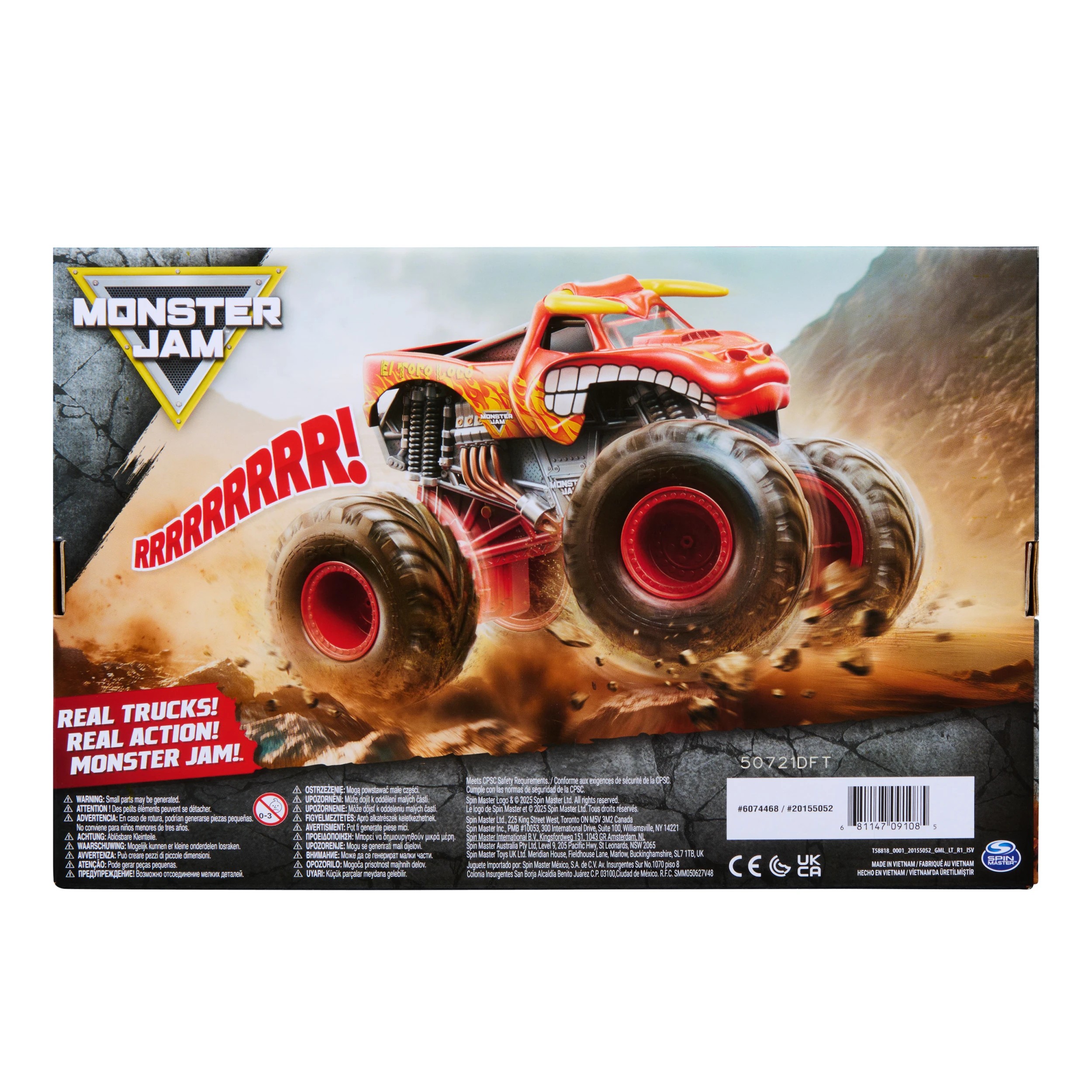 7 Monster Jam Official El Toro Loco Rev N' Roar Monster Truck, 7 of 7