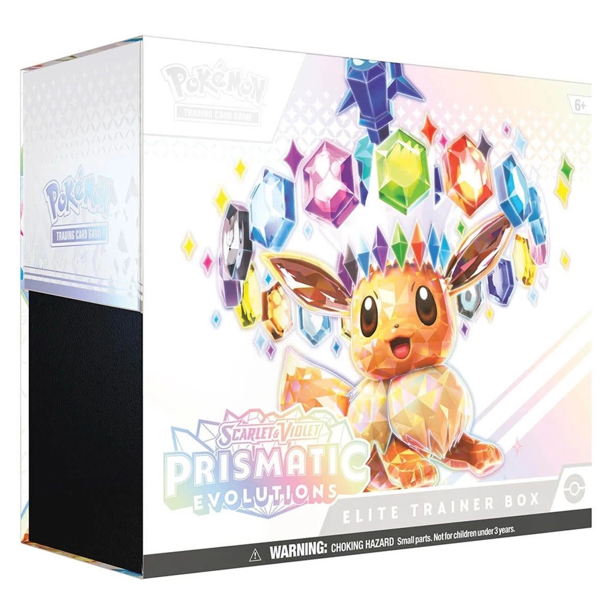 1 Pokemon Trading Card Game: Scarlet & Violet Prismatic Evolutions Elite Trainer Box, 1 of 7
