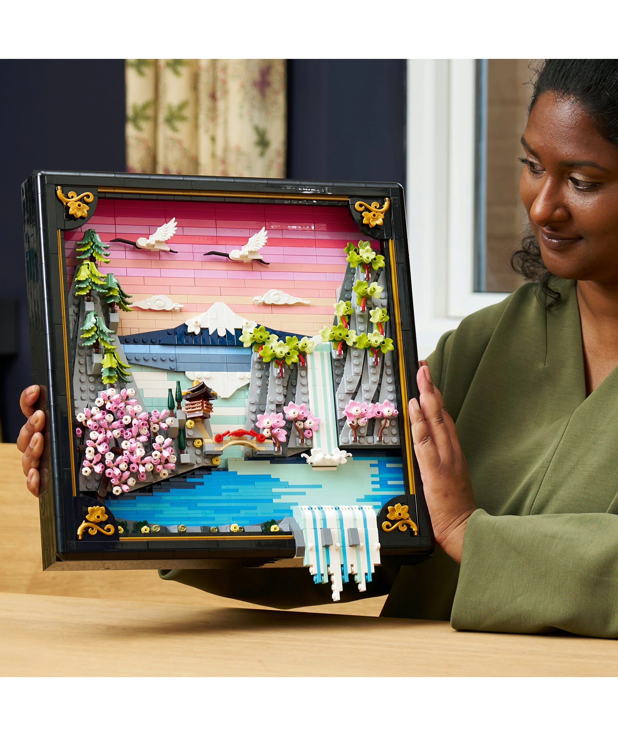 8 LEGO ART Japanese Cherry Blossom Landscape 31218, 8 of 10