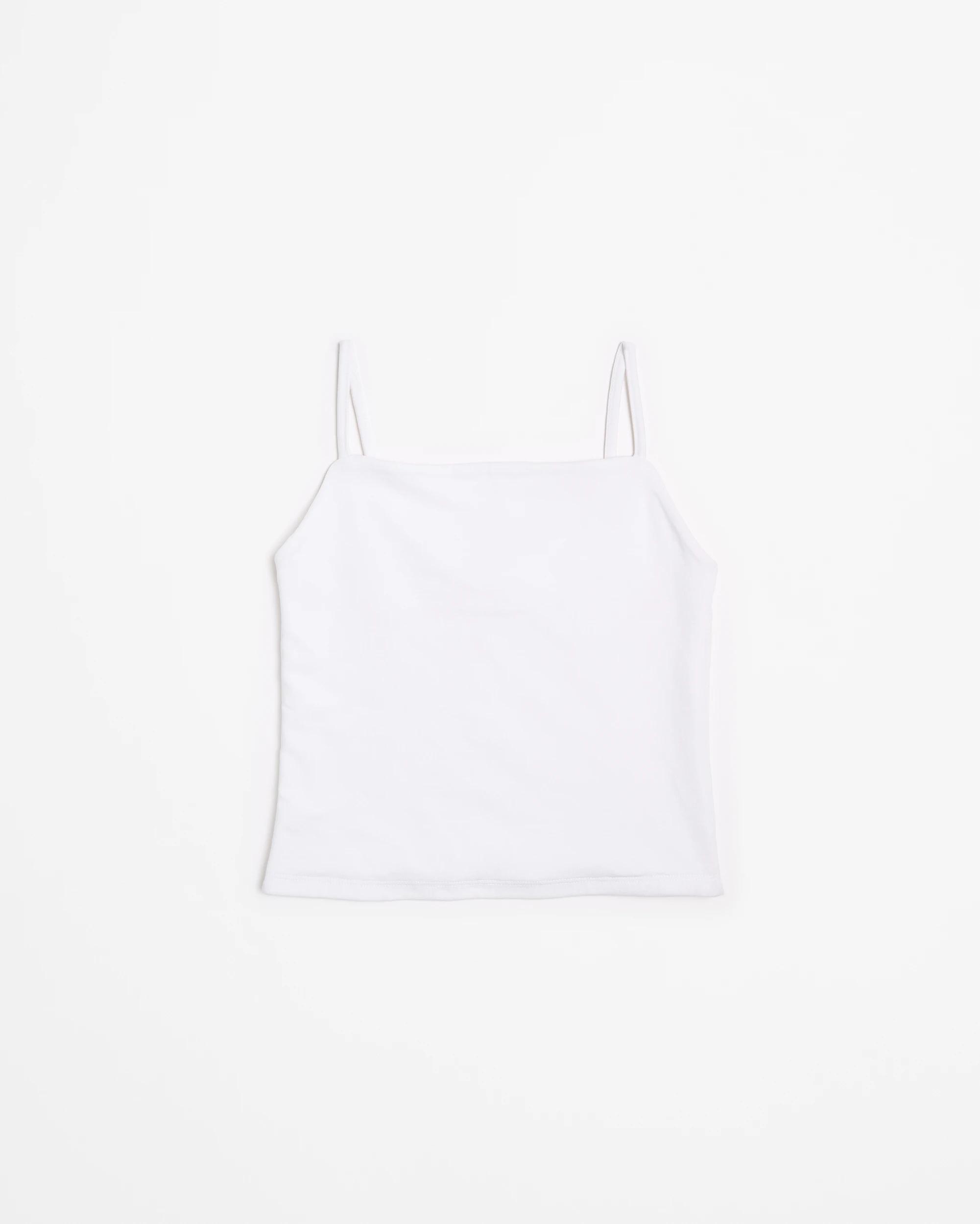4 Target Australian Cotton Essential 90s Singlet WHITE, 4 of 5