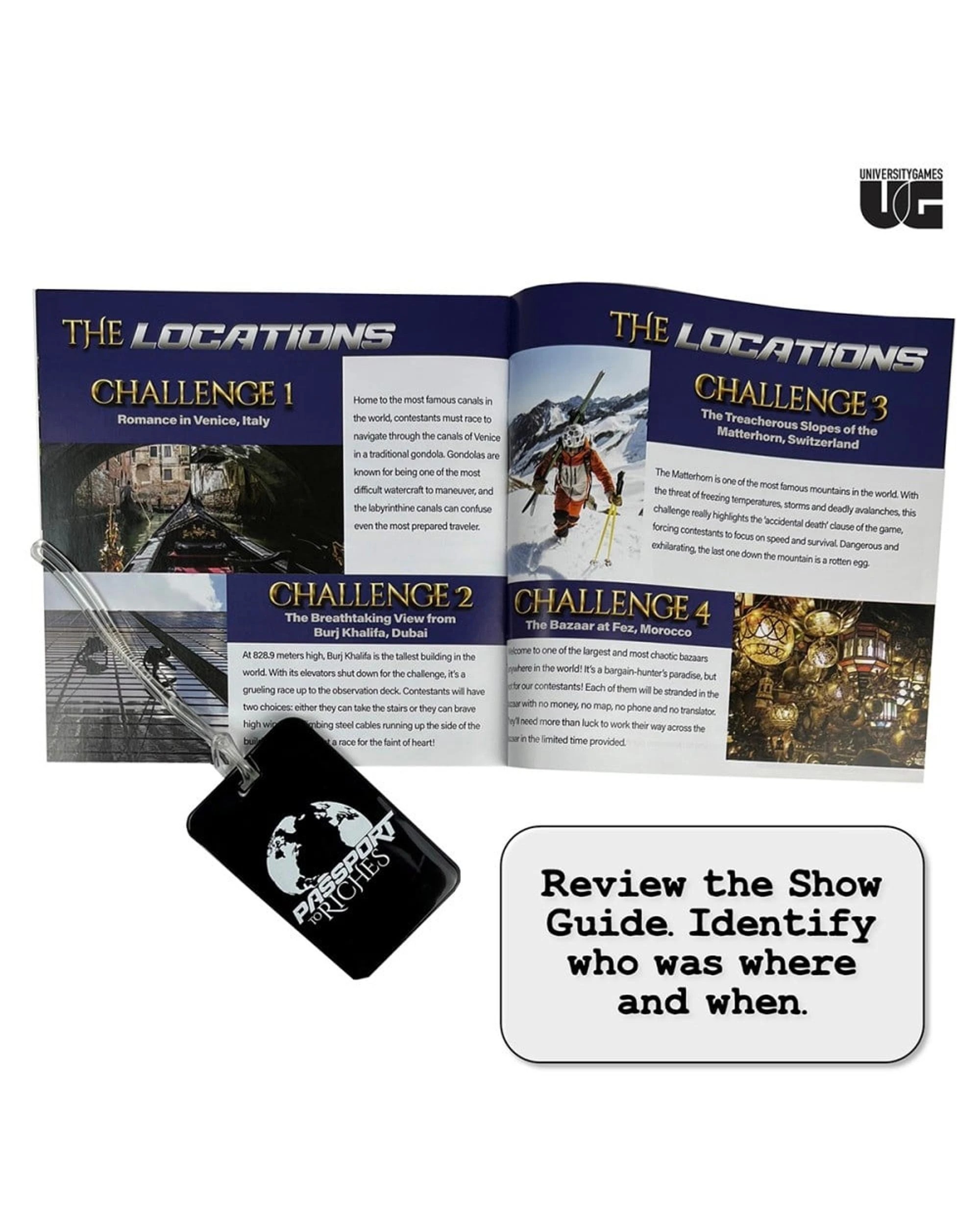 8 Murder Mystery Party Case File Passport to Murder 1000 Piece Jigsaw Puzzle, 8 of 8