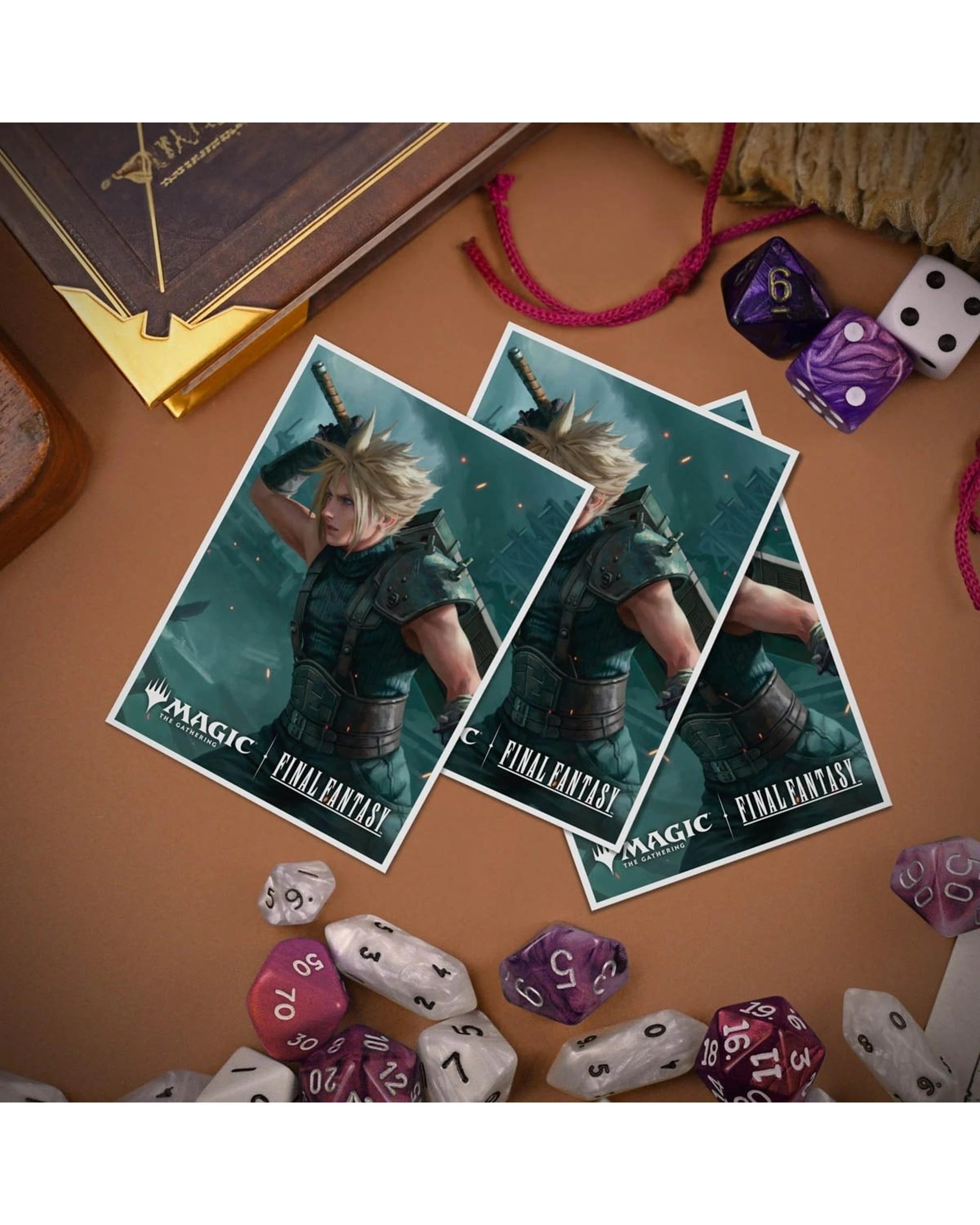 5 Ultra Pro Magic the Gathering Final Fantasy Cloud, Planet's Champion Apex Deck Protector Sleeves - 105 Pack, 5 of 5